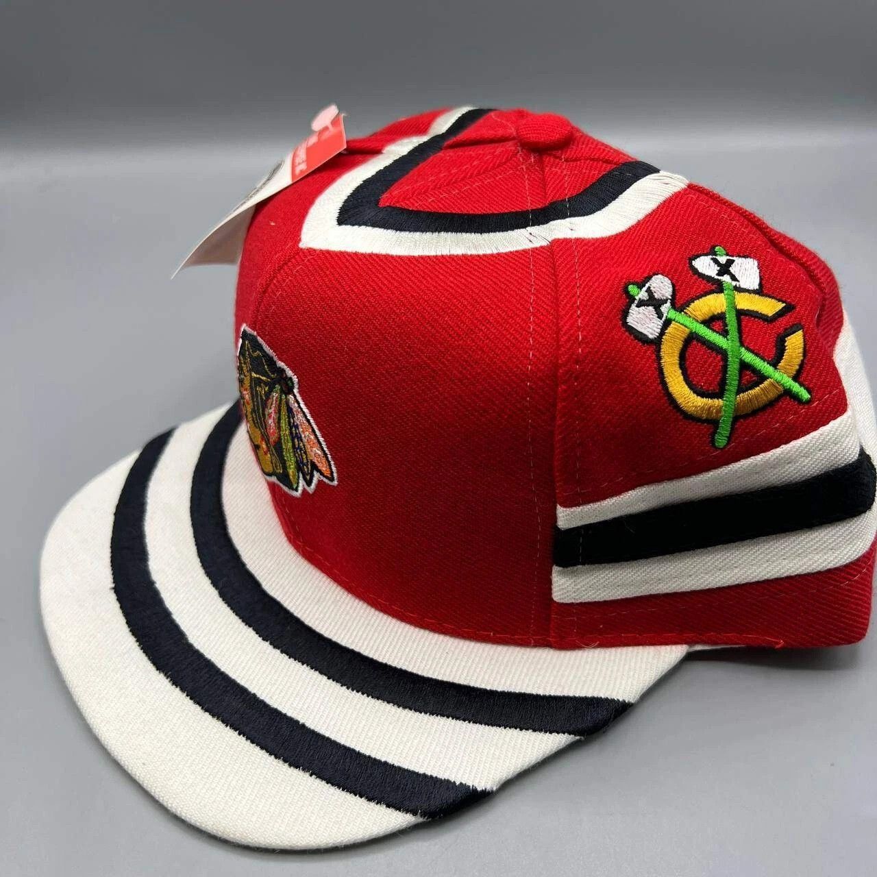 Twins Enterprise Inc. × Vintage Chicago Blackhawks Hat Men Twins Enterprise NHL Snap Back Size ONE SIZE - 7 Thumbnail