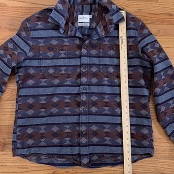 Other Goodfellow Mens Sz L Southwestern Stripe Button Up Long Slee Size US L / EU 52-54 / 3 - 8 Thumbnail