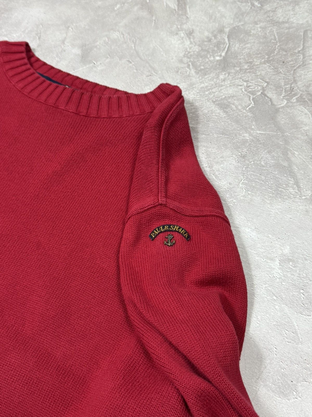 Paul & Shark Paul Shark Vintage Luxury Knit Sweater Made in Italy Size US XL / EU 56 / 4 - 3 Thumbnail