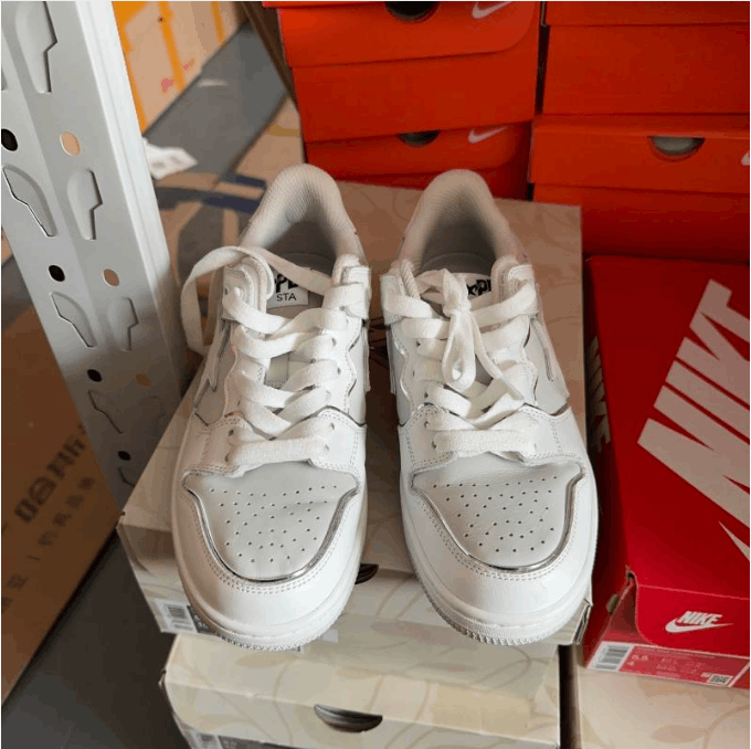 Bape ABATHINGAPE low cut board shoes for men Size US 7 / EU 40 - 4 Thumbnail