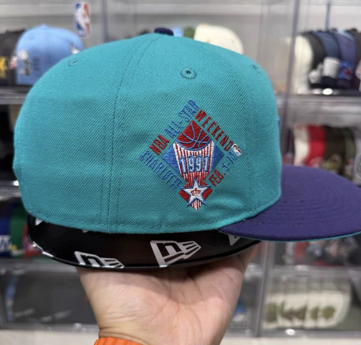 New Era New Era NBA 1991 Charlotte All-Star Game J32 Size ONE SIZE - 3 Thumbnail