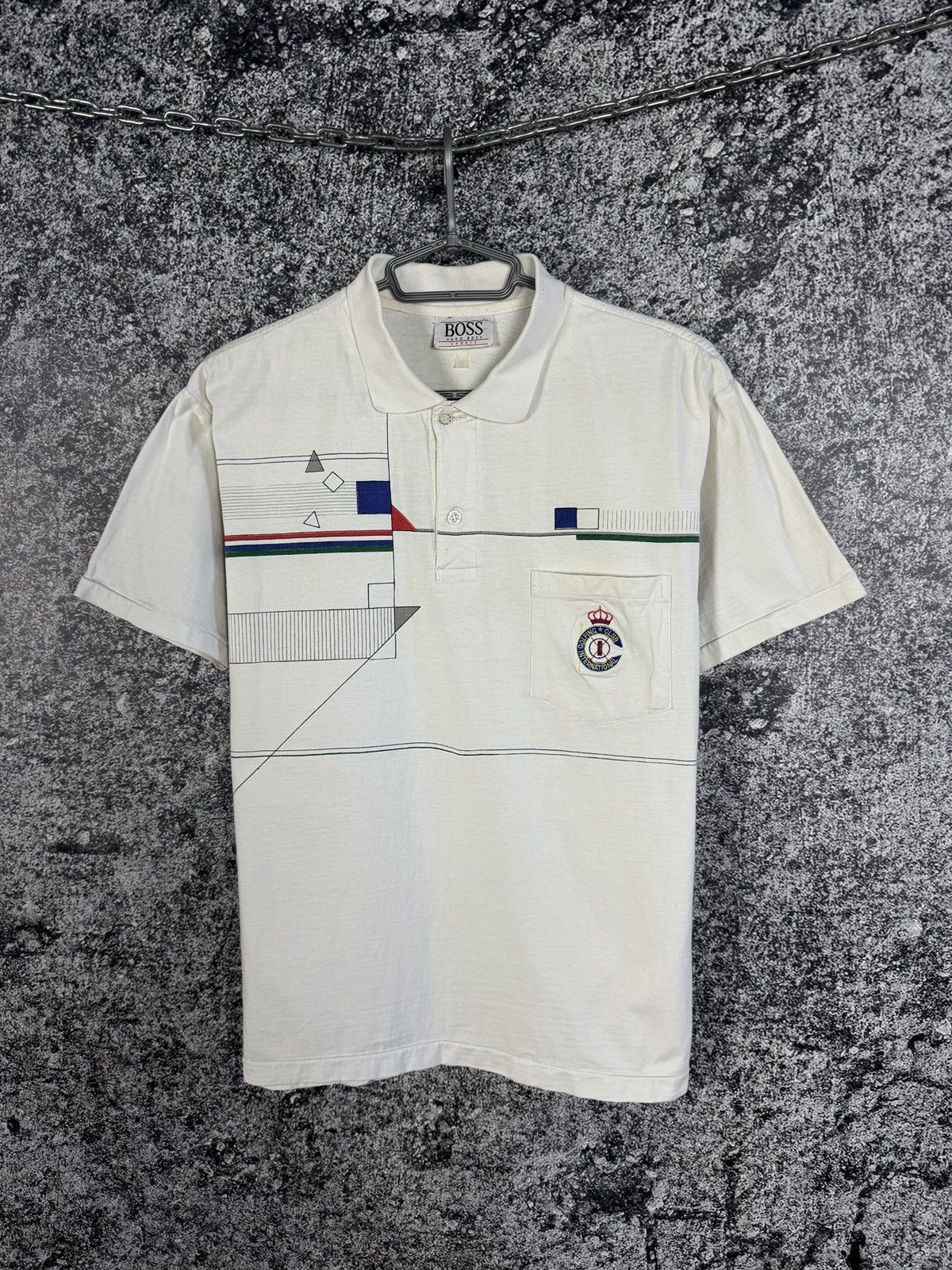 Hugo Boss Vintage BOSS Hugo Boss Golf International Polo Shirt Size M Size US M / EU 48-50 / 2 - 1 Thumbnail