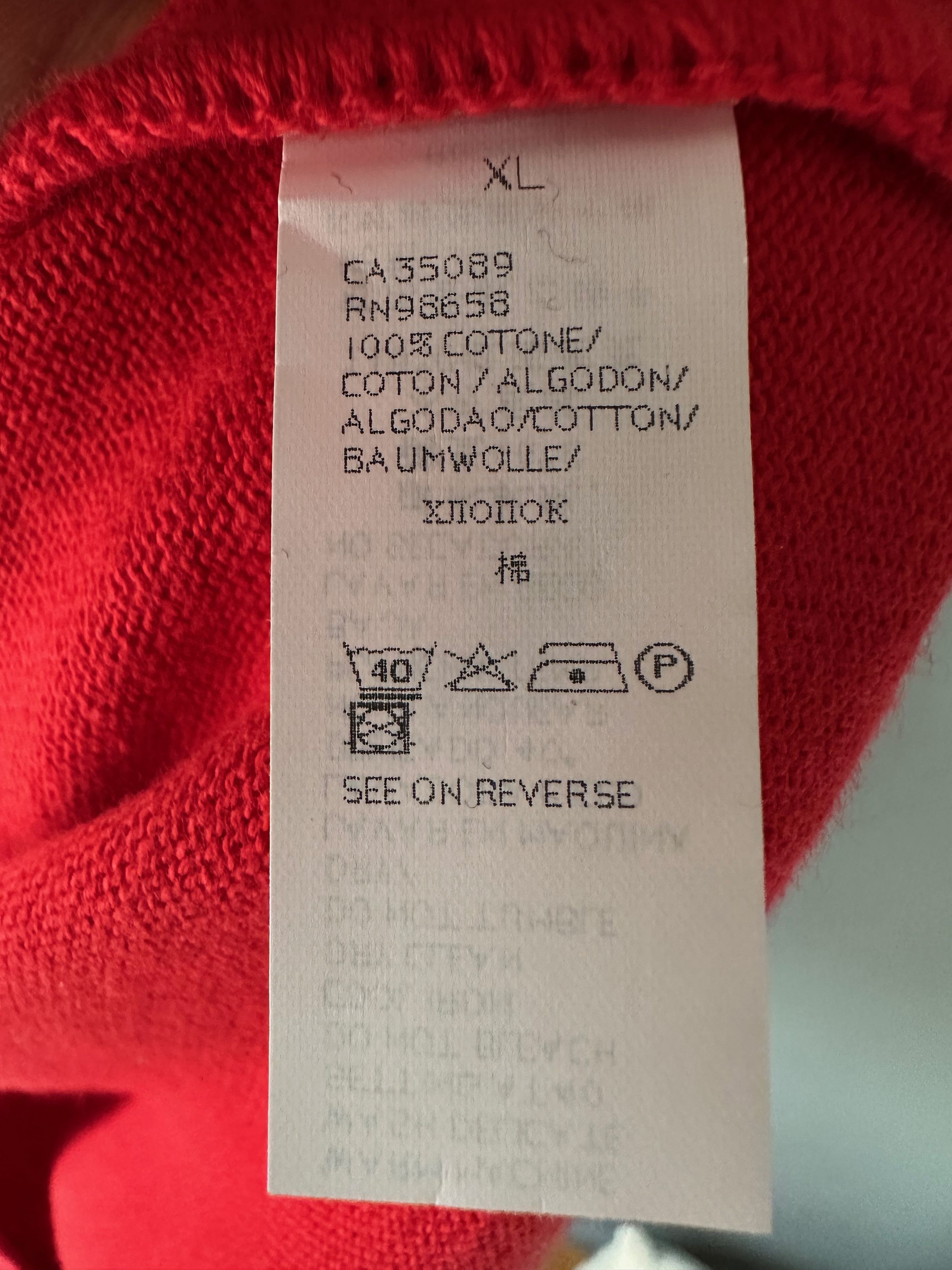 Paul & Shark Paul & Shark Bretagne Light Crew Neck Sweater Red Jumper Size US XL / EU 56 / 4 - 8 Thumbnail
