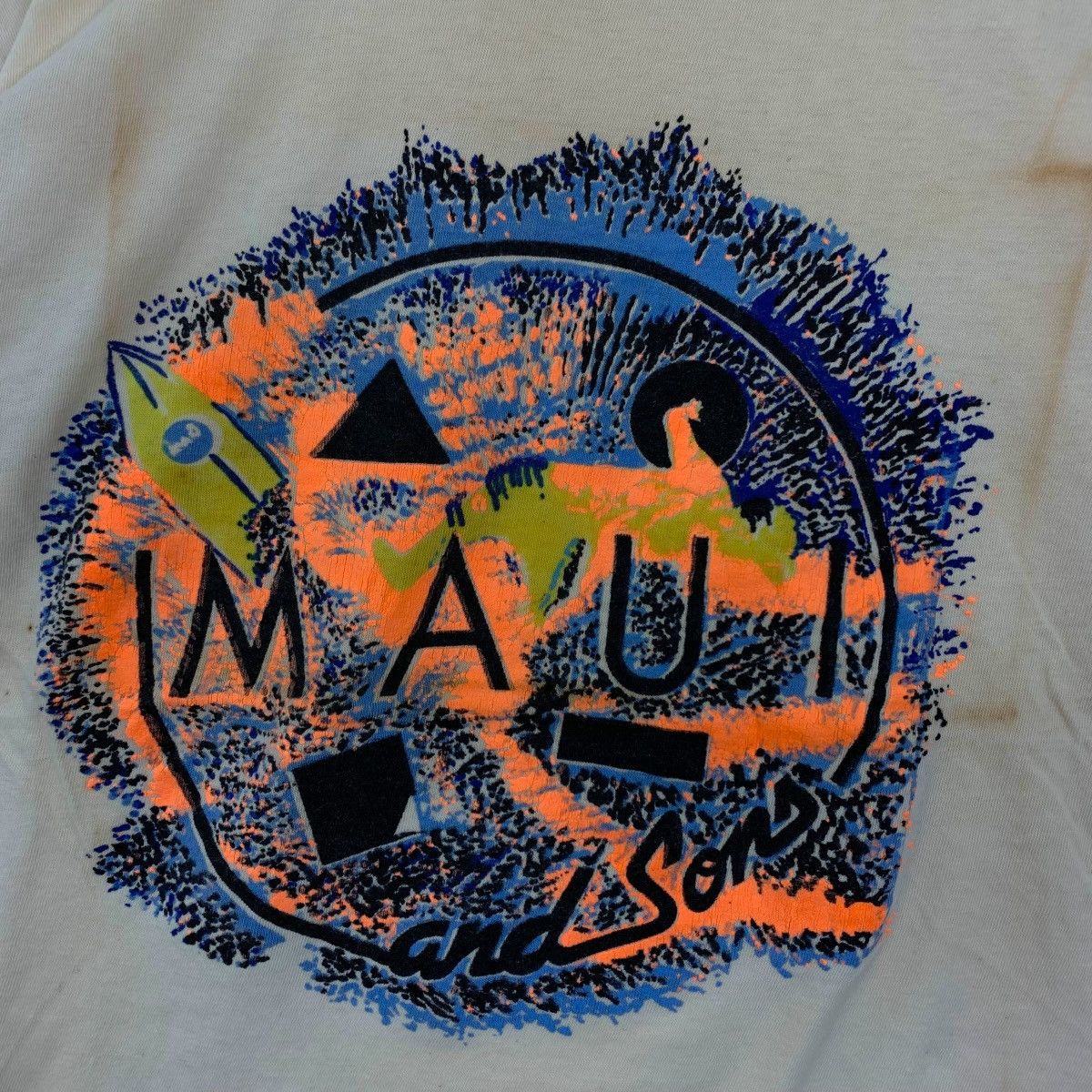 Vintage Vintage 80s MAUI AND SONS Surf Beach Surfing Short Shirt Size US S / EU 44-46 / 1 - 4 Thumbnail