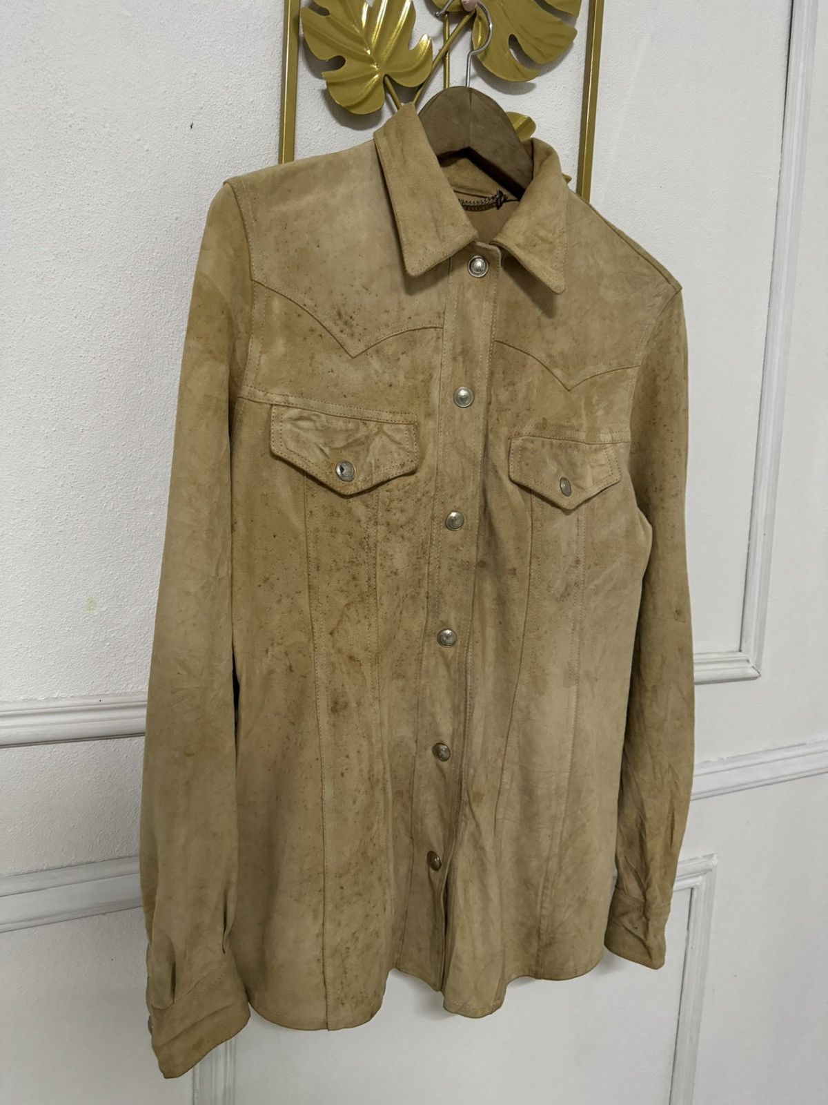 Gucci Gucci suede leather jacket size 40 Size S / US 4 / IT 40 - 2 Thumbnail