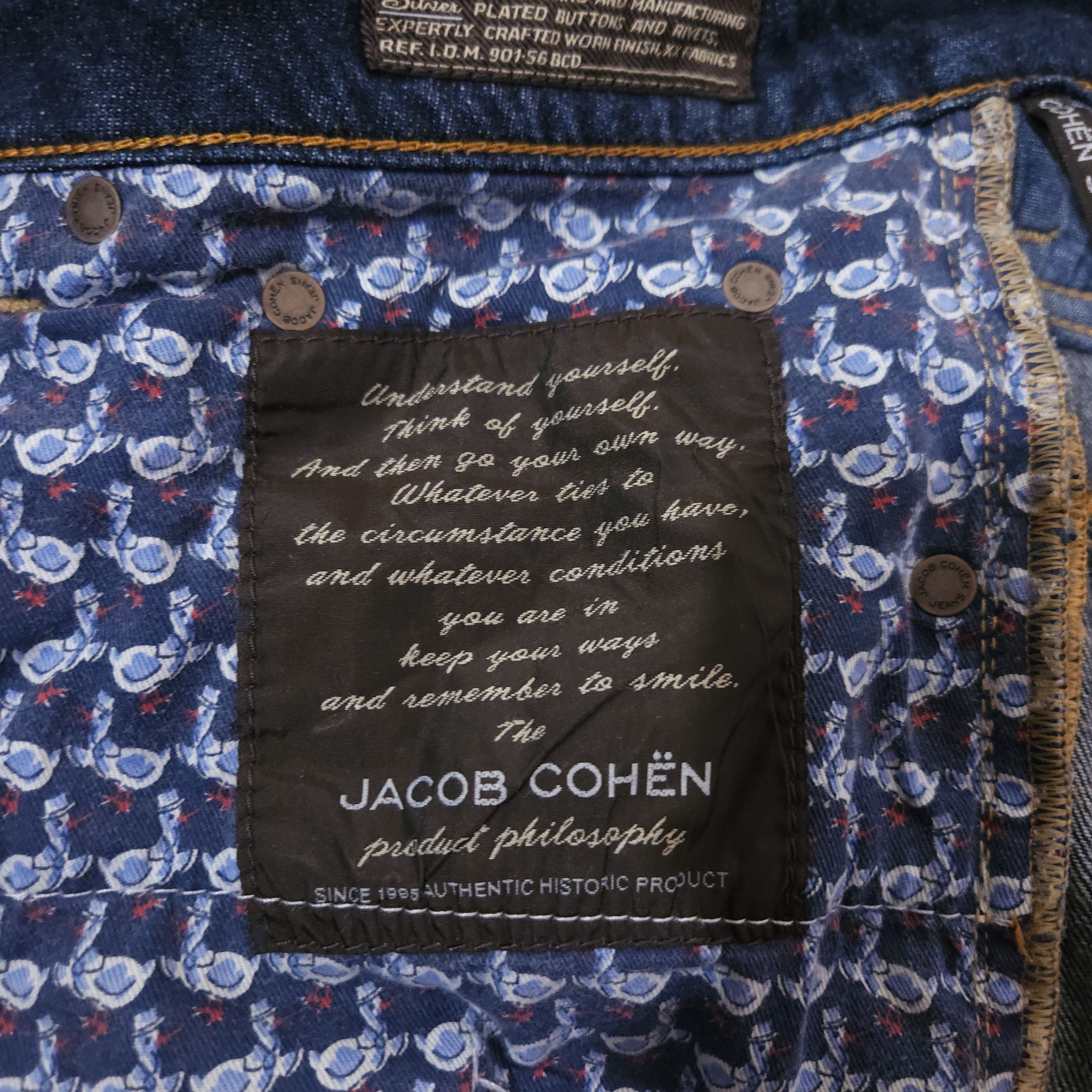 Jacob Cohen Jacob Cohen J620 Jeans Slim Tapered size W37 L31,5 Size US 37 - 11 Thumbnail
