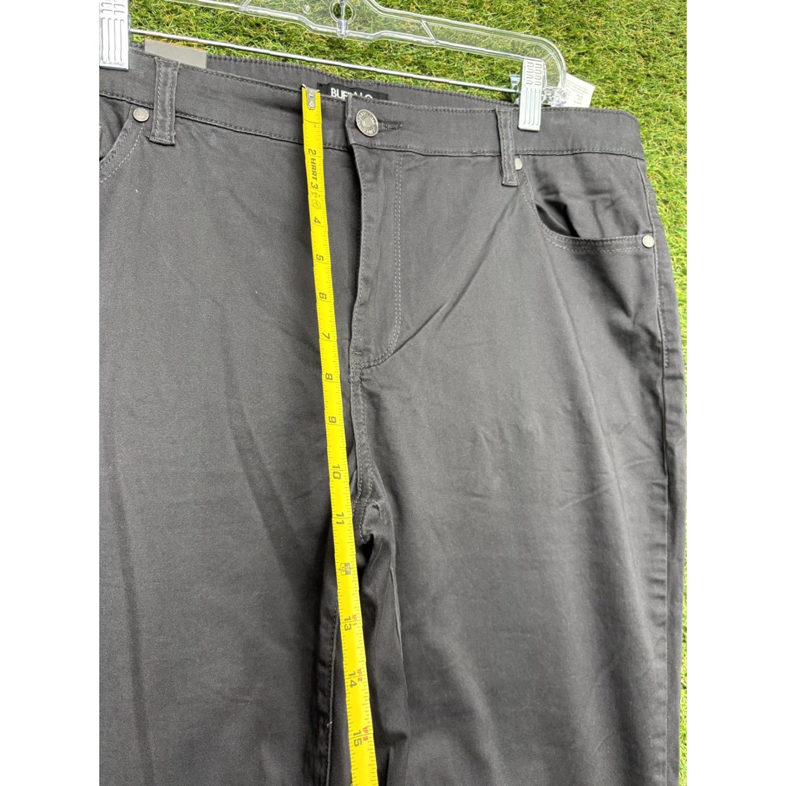 Buffalo David Bitton Buffalo David Bitton Jeans Womens 16 Gray Mid Rise Stretch Skinny Denim Size 38" / US 16 / IT 52 - 3 Thumbnail