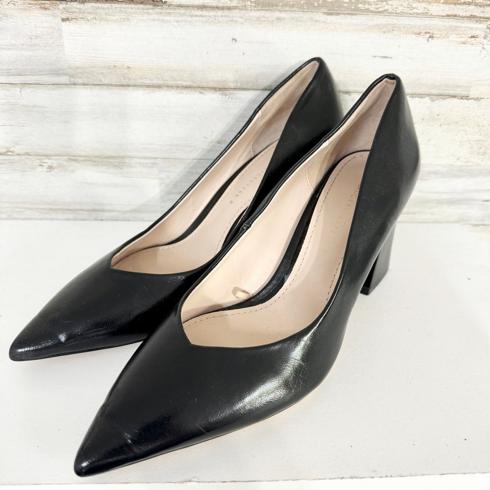 Zara Zara Patten Leather Pump Business Women Heels Size 39/8.5 Size US 8.5 / IT 38.5 - 2 Thumbnail