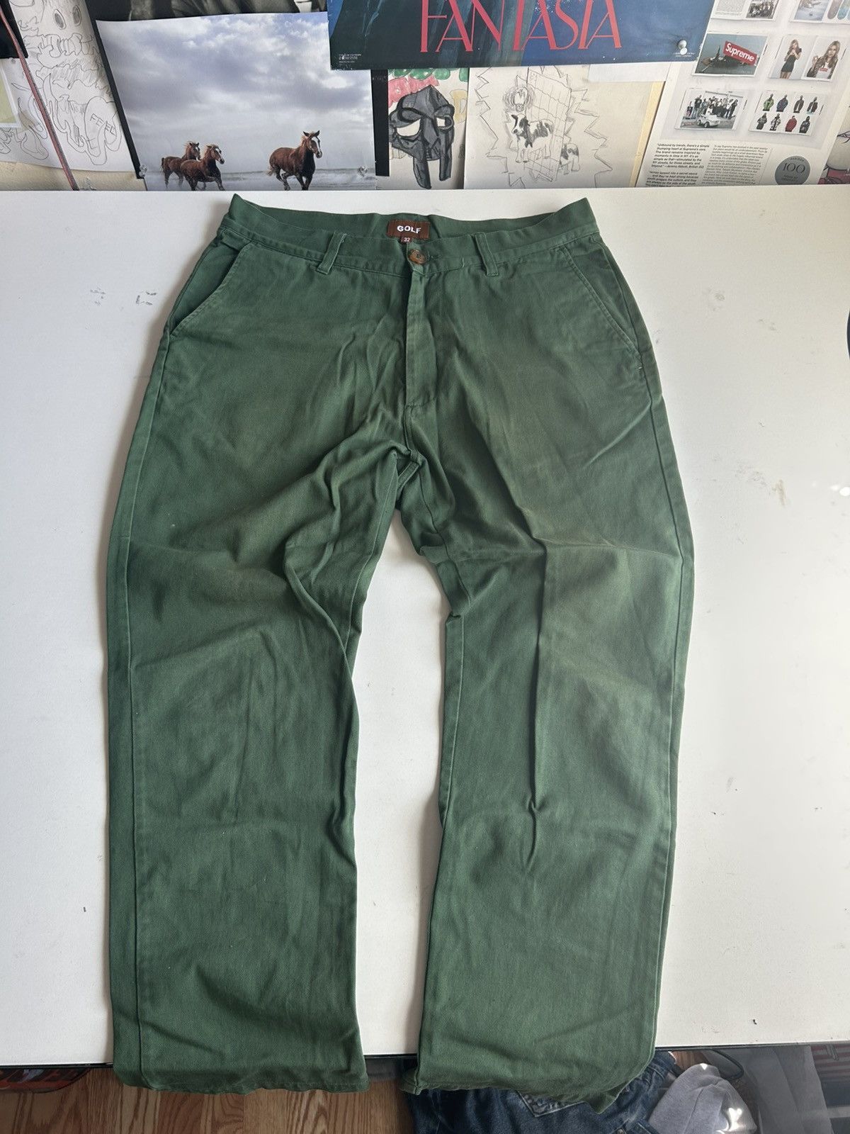 Golf Wang Golf want green chino pants Size US 32 / EU 48 - 2 Thumbnail