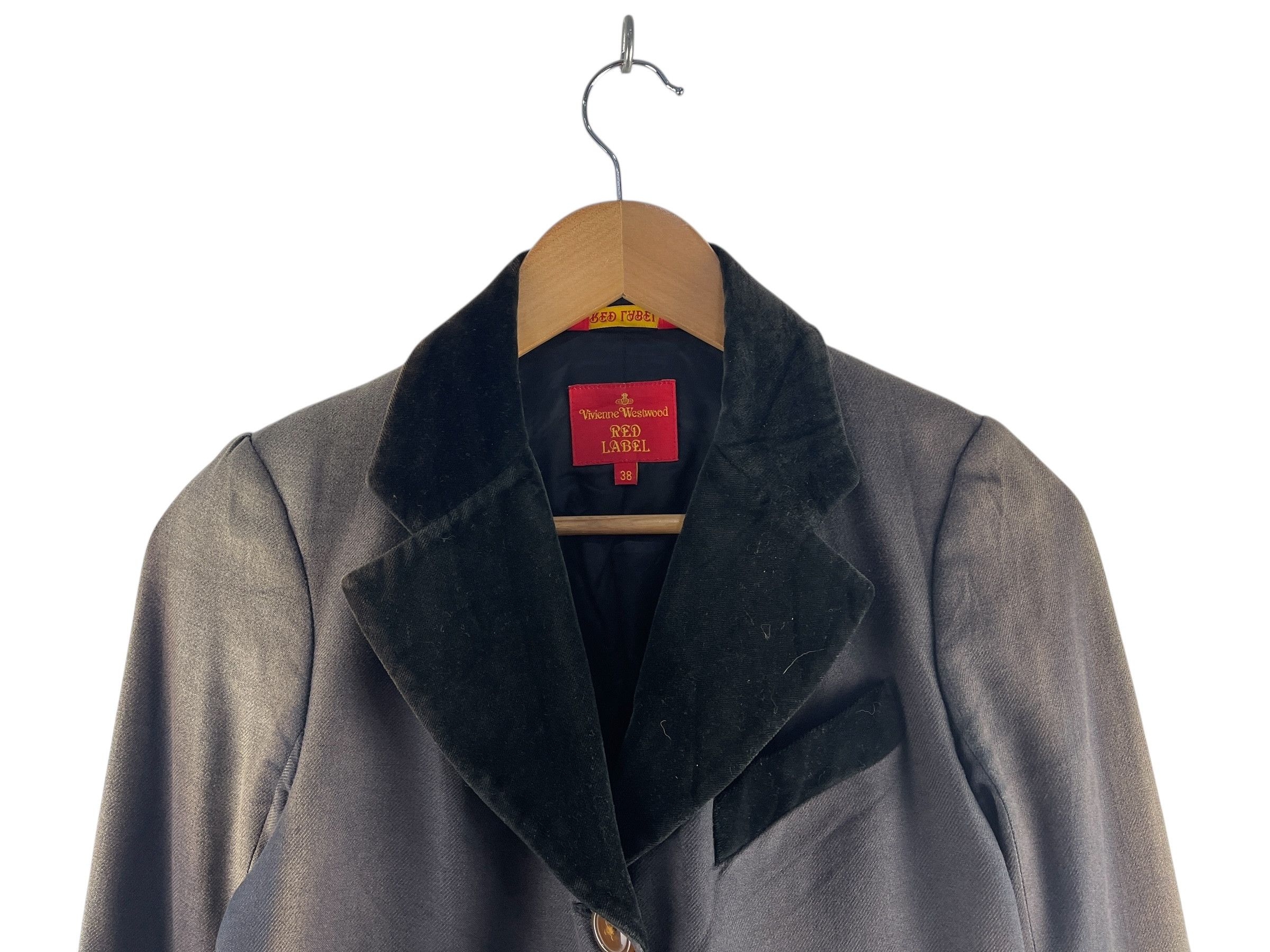 Vivienne Westwood Vivienne Westwood Red Label Cropped Velvet Trim Tailored Size US XS / EU 42 / 0 - 9 Thumbnail