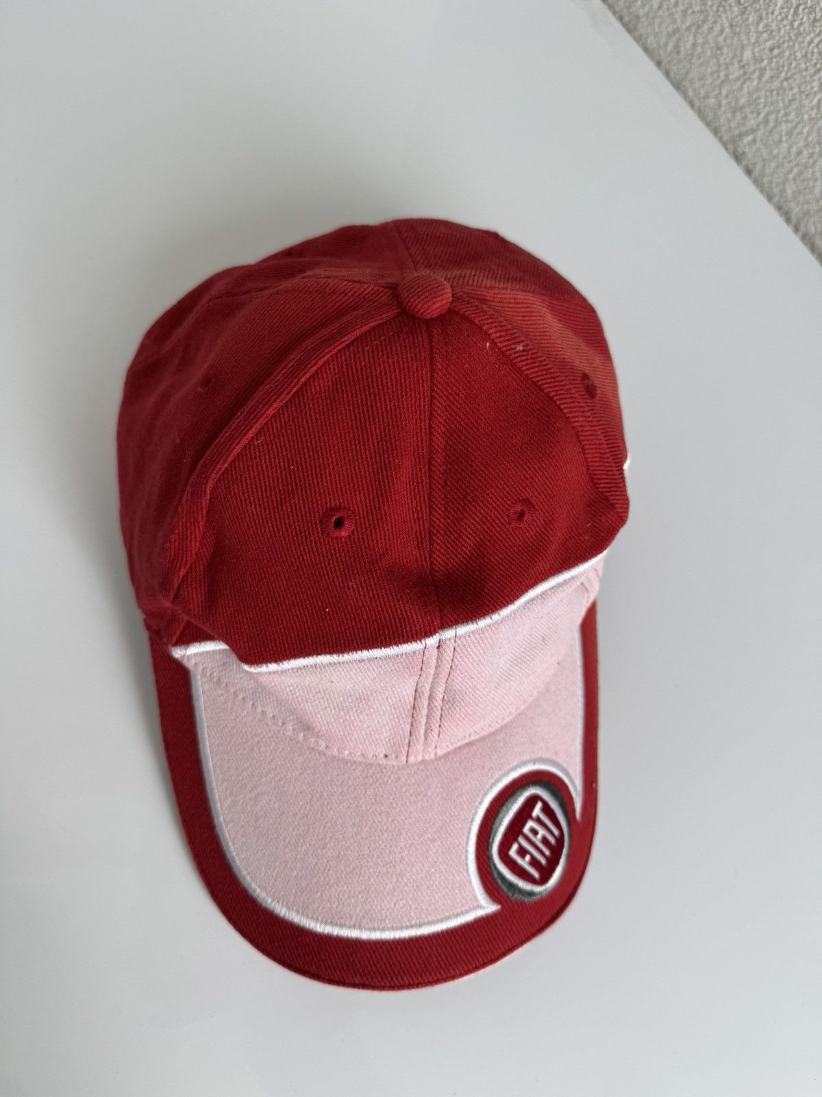 Vintage Fiat Red Cap Racing Vintage Size ONE SIZE - 3 Thumbnail