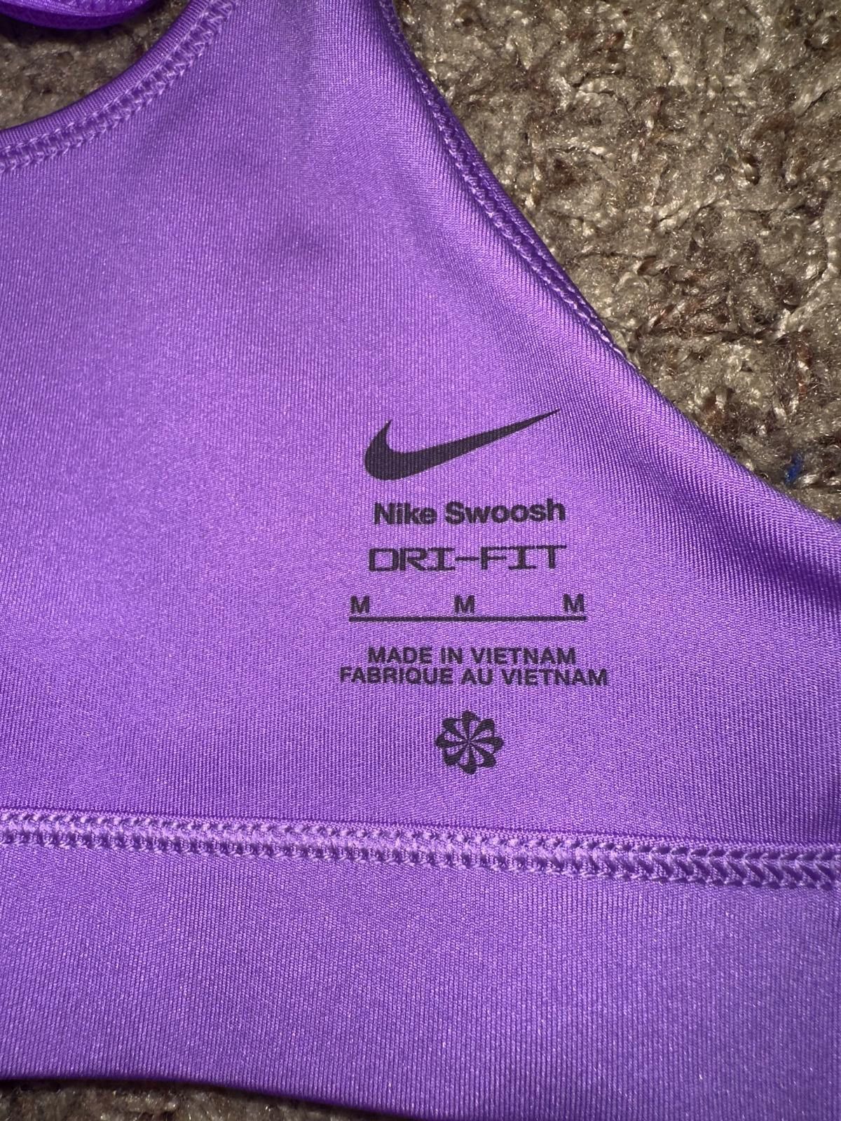 Nike Nike Swoosh Girls' Sports Bra Sample Size ONE SIZE - 5 Thumbnail