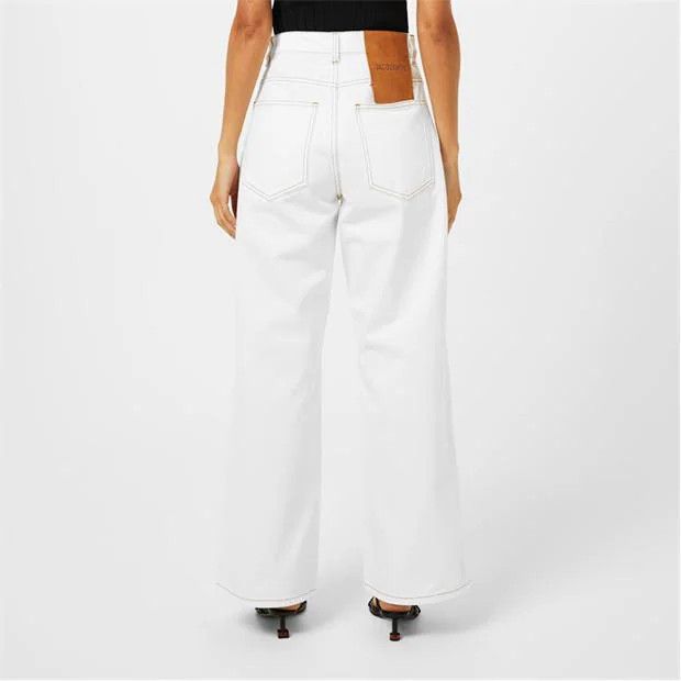 Jacquemus o1g2r1mq1024 Jeans in Off White Size 28" / US 6 / IT 42 - 5 Thumbnail