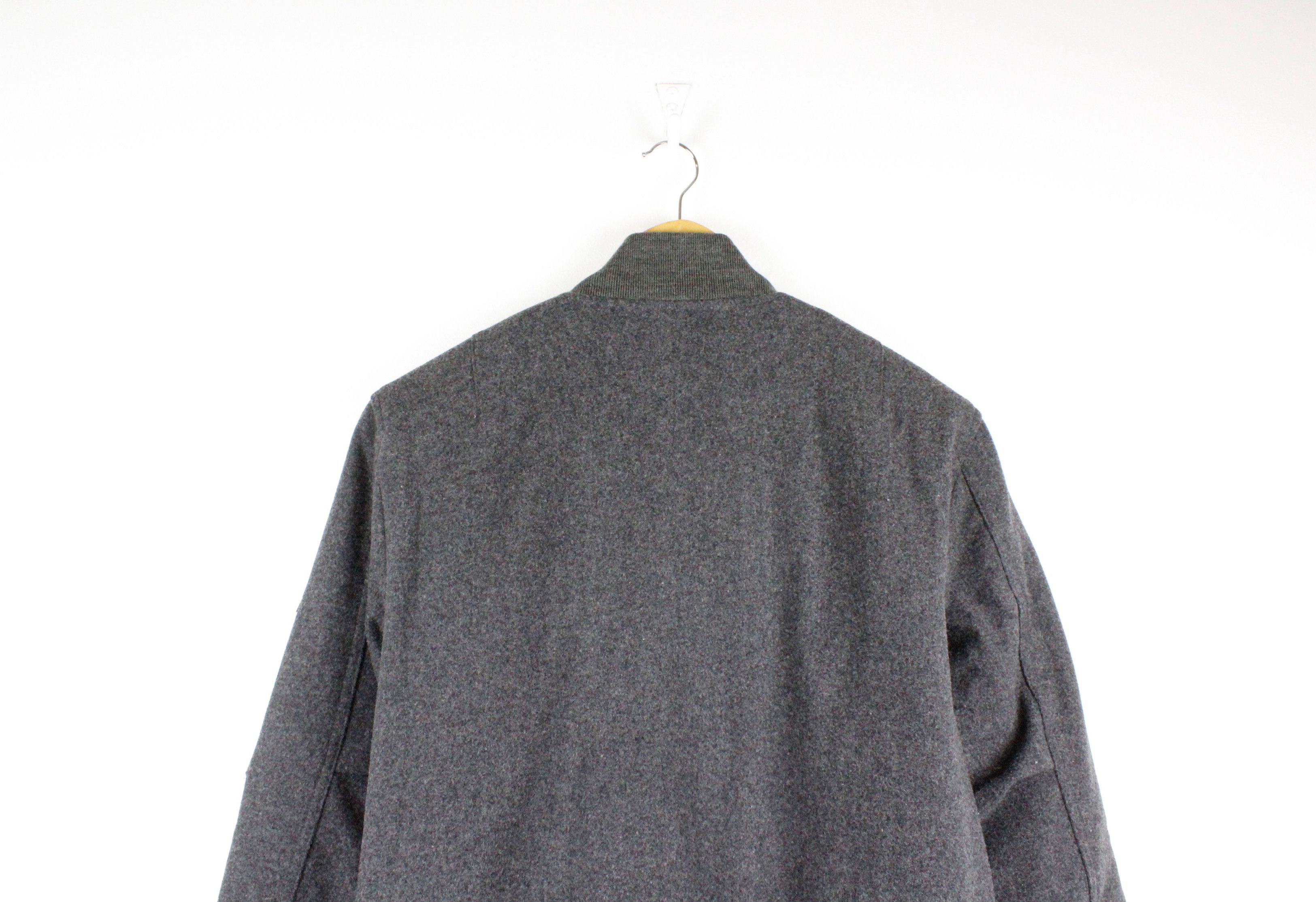 Carhartt × Carhartt Wip Carhartt WIP Gray Heather Wool Perry Bomber Jacket Size US S / EU 44-46 / 1 - 10 Thumbnail