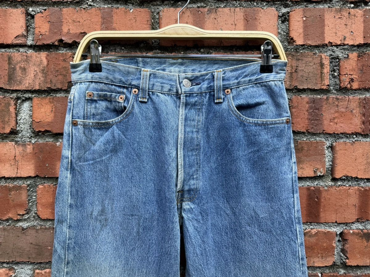 Levi's Vintage Clothing W30x32.5 Vintage levi’s 501 faded 90s made in USA Size US 30 / EU 46 - 5 Thumbnail