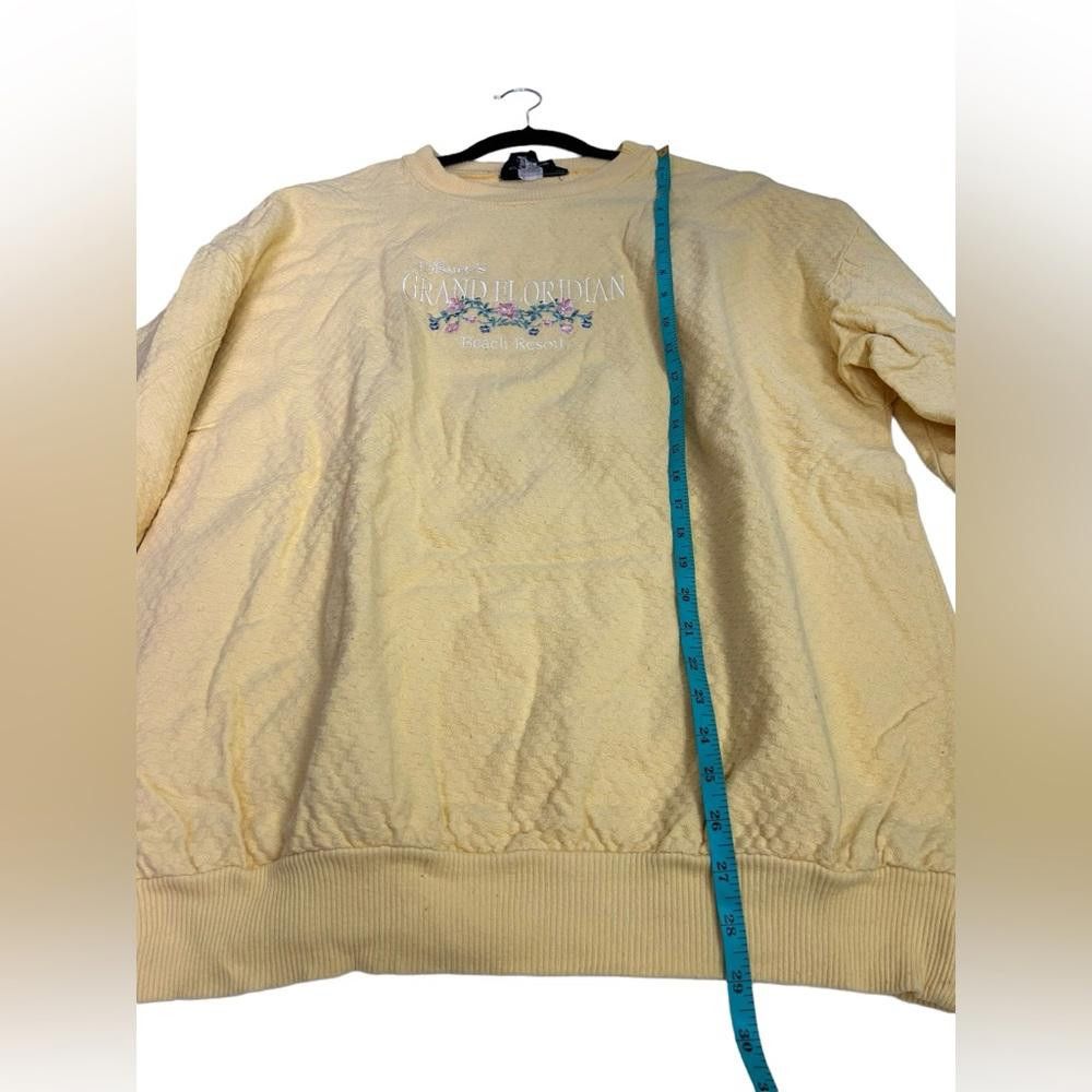 Disney Disney l Vintage 1990s Grand Floridian Light Sweatshirt L/XL Size XL / US 12-14 / IT 48-50 - 6 Thumbnail