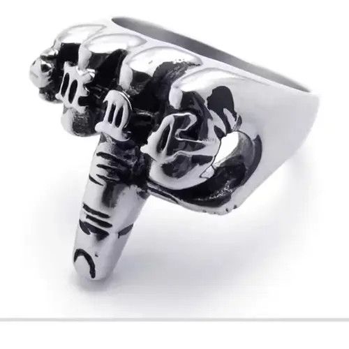 Jewelry × Ring Of Fire Middle Finger Ring Size ONE SIZE - 3 Thumbnail