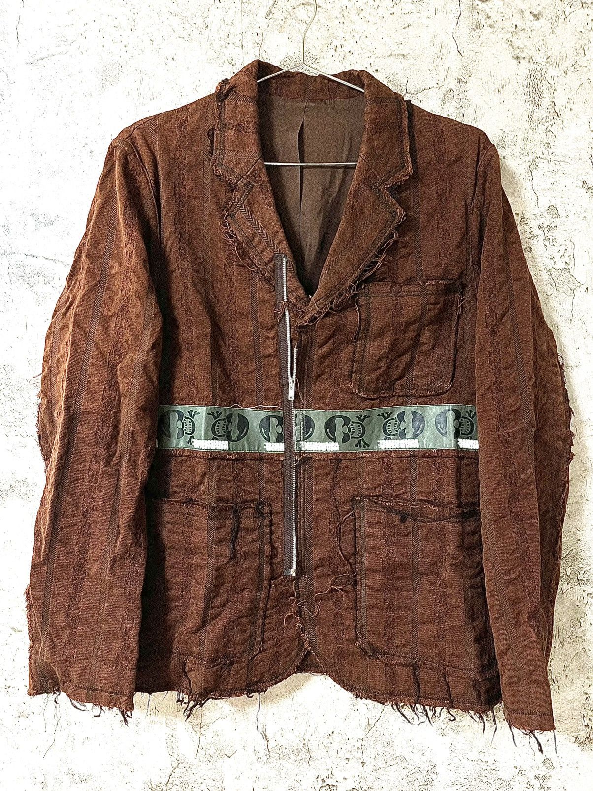 Undercover AW2003 Paper Doll Occupational Therapy Rider Jacket
