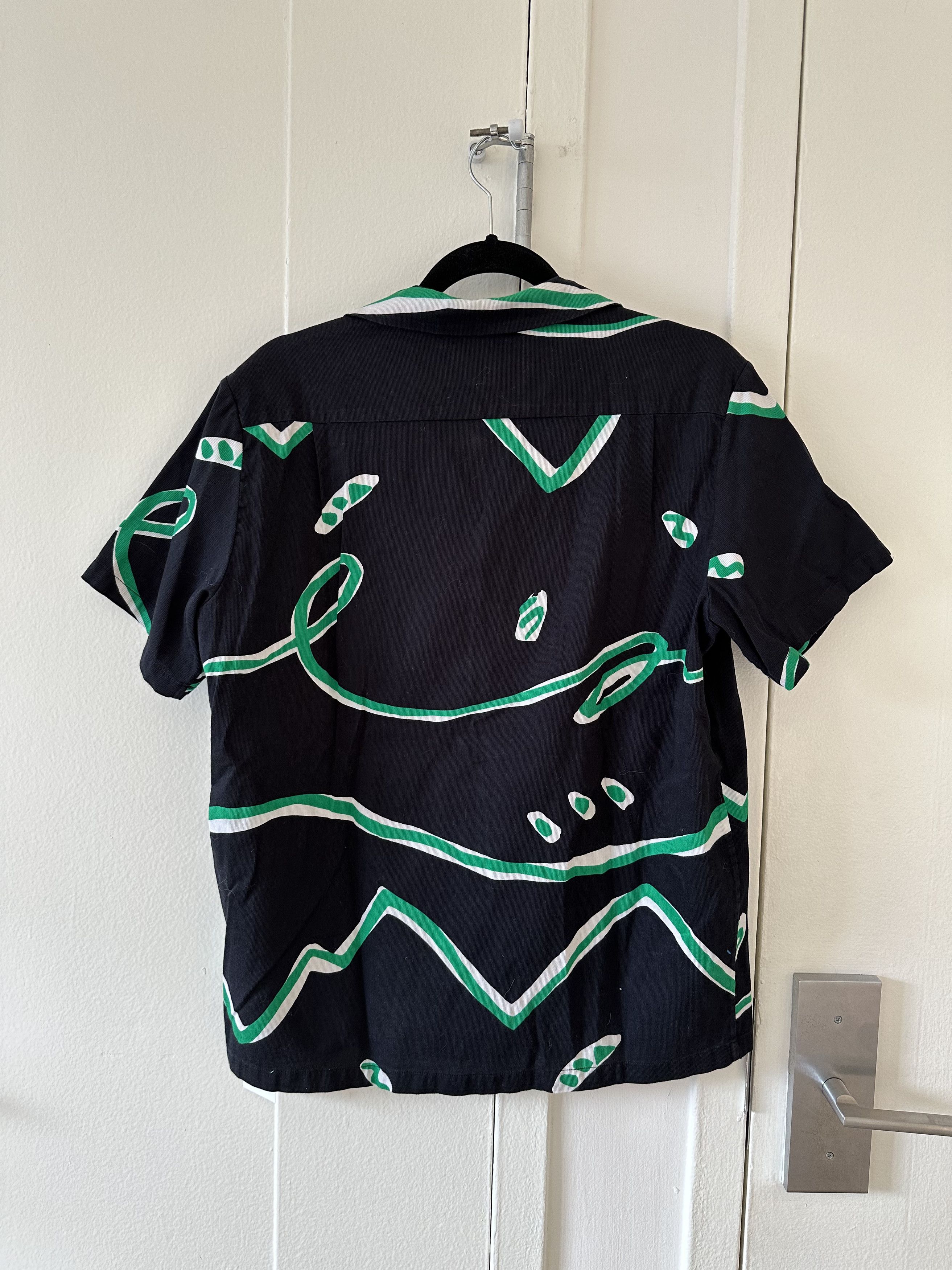 BIANCA CHANDON Bianca Chandon Abstract Print Camp Collar Shirt Size US M / EU 48-50 / 2 - 4 Thumbnail