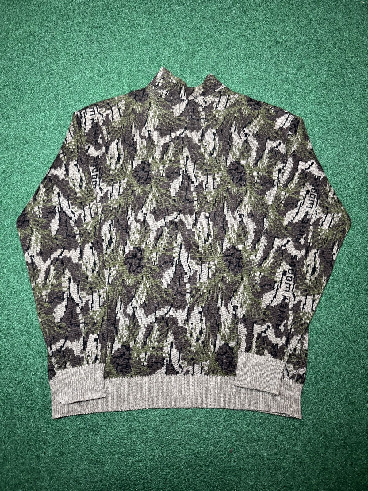 Vintage Vintage Foxhead Knit Camo Henley XXL 80s 90s Sweater Size US XXL / EU 58 / 5 - 5 Thumbnail