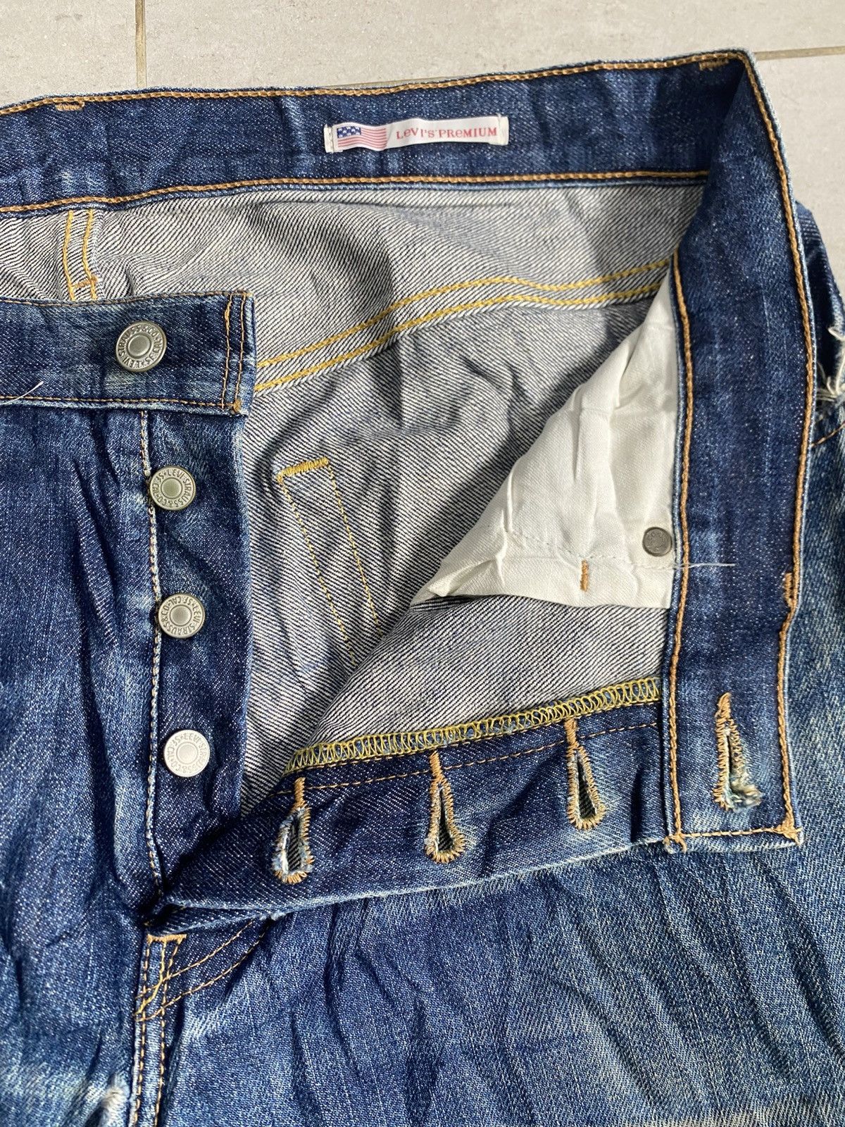 Levi's LEVIS 501 SELVEDGE Size US 34 / EU 50 - 9 Thumbnail
