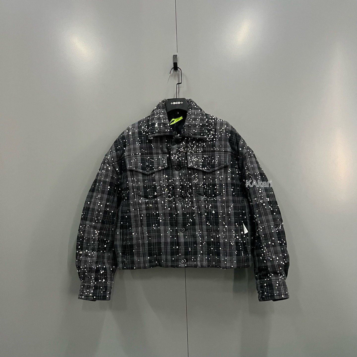 Louis Vuitton Louis Vuitton Checkered Crystal Single-Breasted Jacket Size US M / EU 48-50 / 2 - 1 Thumbnail