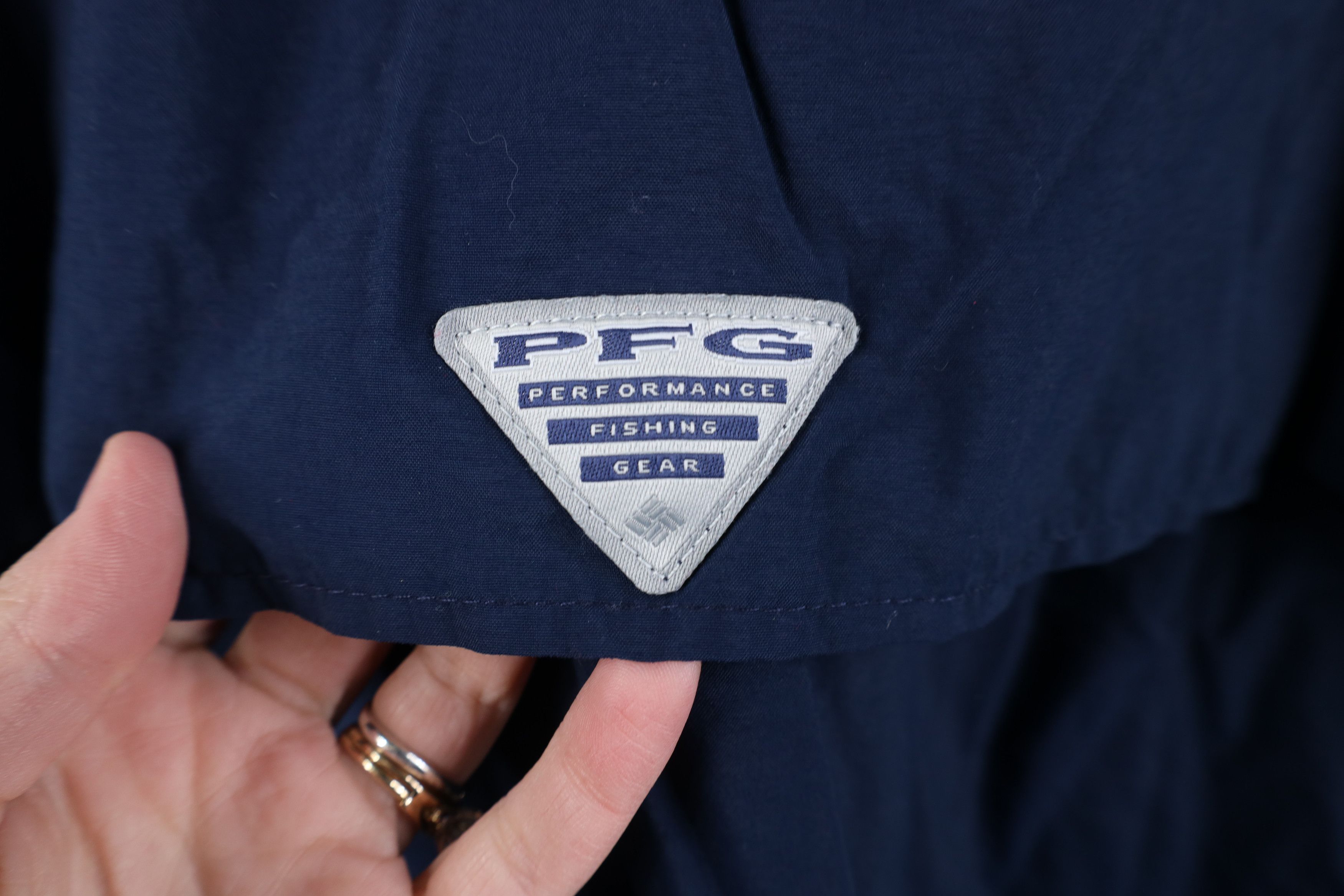 Columbia Columbia PFG Fishing Short Sleeve Collared Button Down Shirt Size US XXL / EU 58 / 5 - 12 Thumbnail