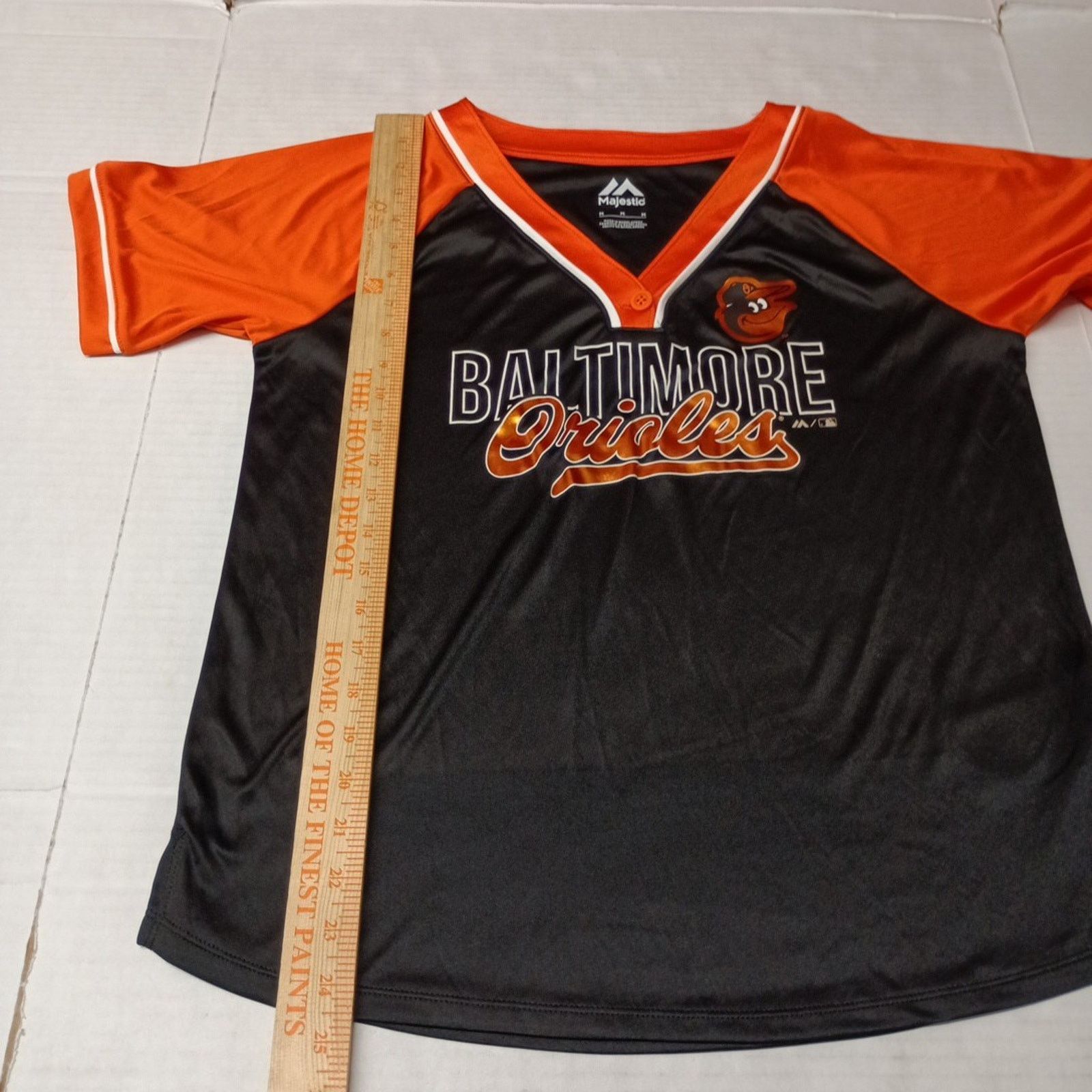 Majestic Majestic Baltimore Orioles Jersey Womens Size M Orange Black Size M / US 6-8 / IT 42-44 - 5 Thumbnail