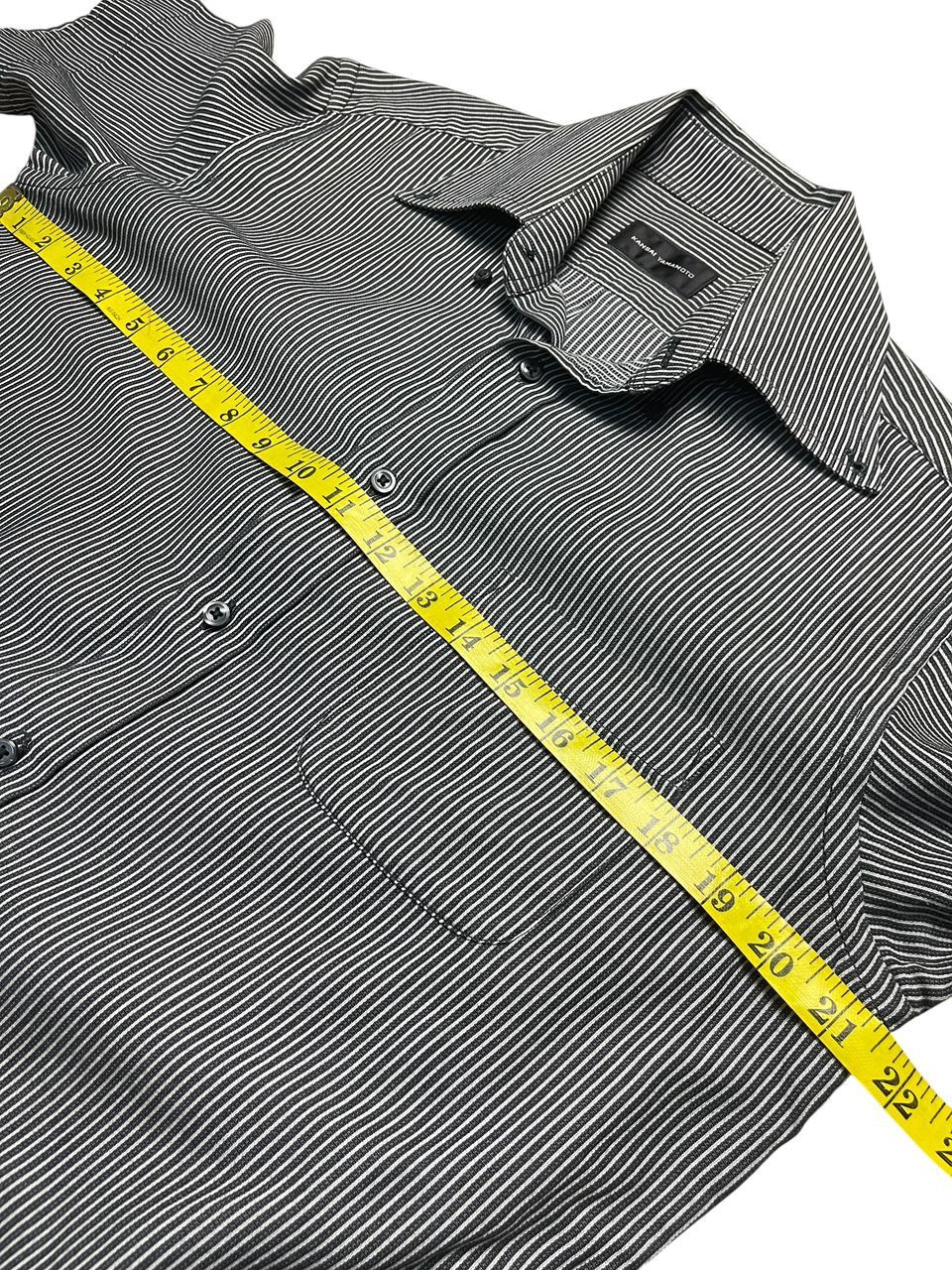 Kansai Yamamoto Kansai Yamamoto Stripe Button Up Shirt Size US M / EU 48-50 / 2 - 7 Thumbnail