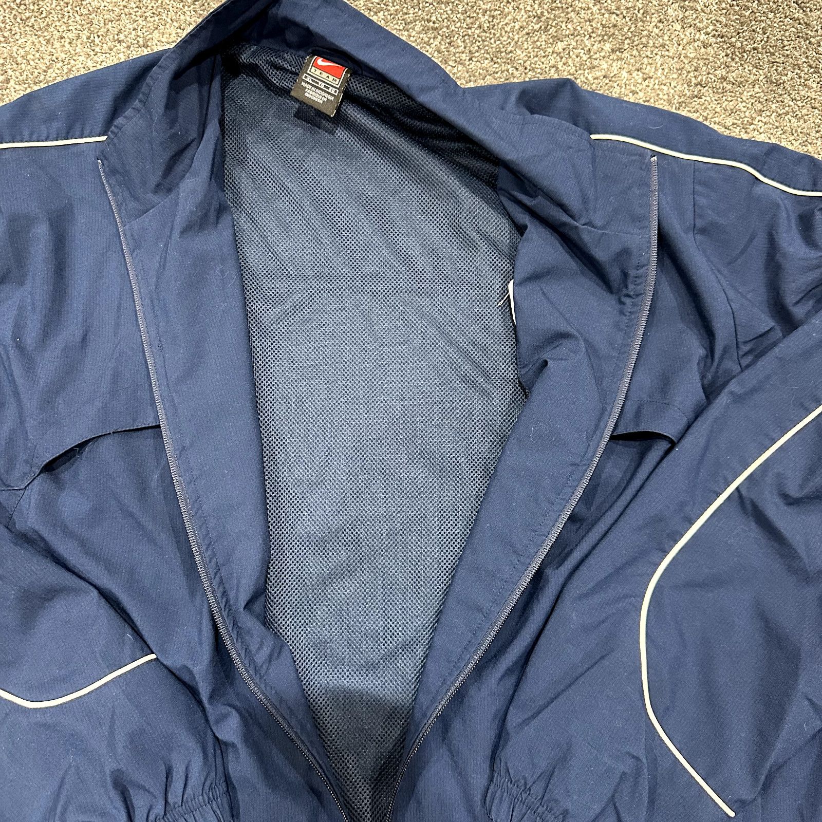 Nike Vtg Nike United Soccer Association Jacket Windbreaker Men XL Size US XL / EU 56 / 4 - 7 Thumbnail