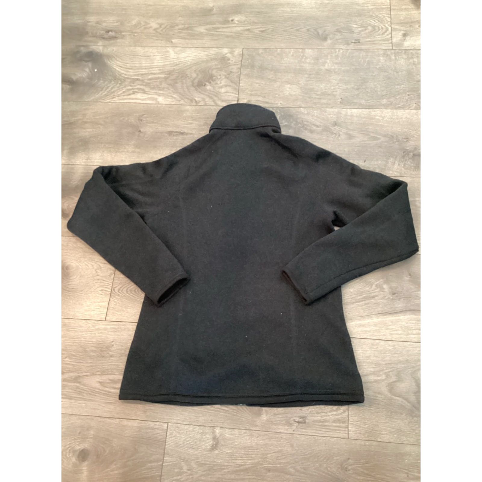 Patagonia Patagonia Worn Wear Sweater Full Zip Fleece Jacket M Black Embroidered Logo Zip Jacket Unisex Adults Outdoor Style Size US M / EU 48-50 / 2 - 7 Thumbnail