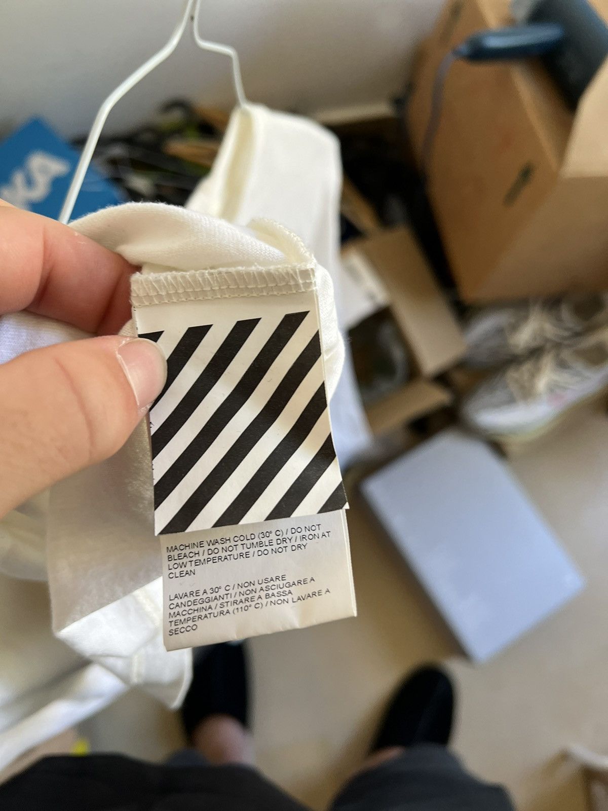 Off-White Off white Clover Long Sleeve TEE Size US L / EU 52-54 / 3 - 9 Thumbnail