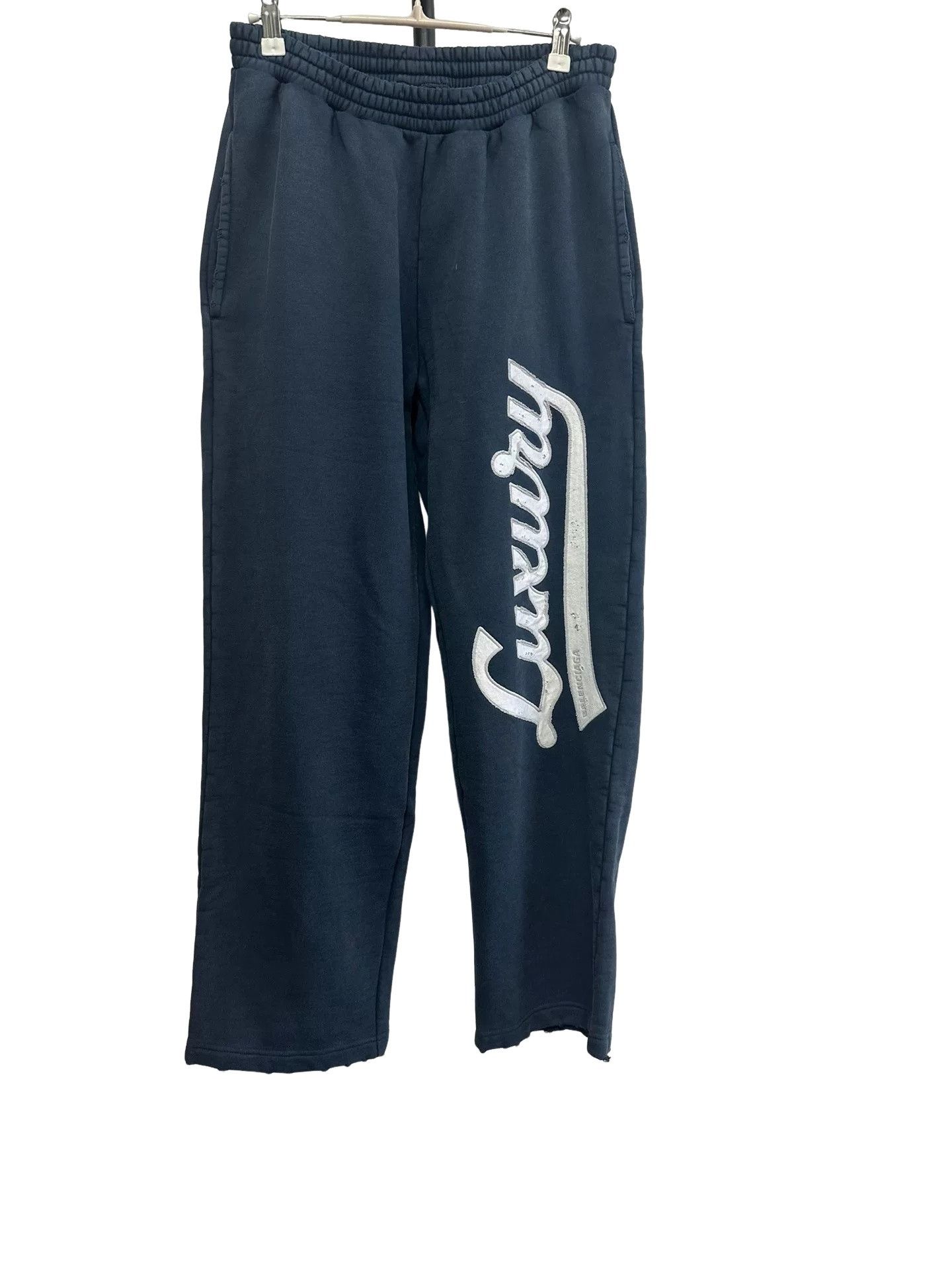 Balenciaga Balenciaga Luxury Graphic Sweatpants XXS Size US 26 / EU 42 - 1 Thumbnail