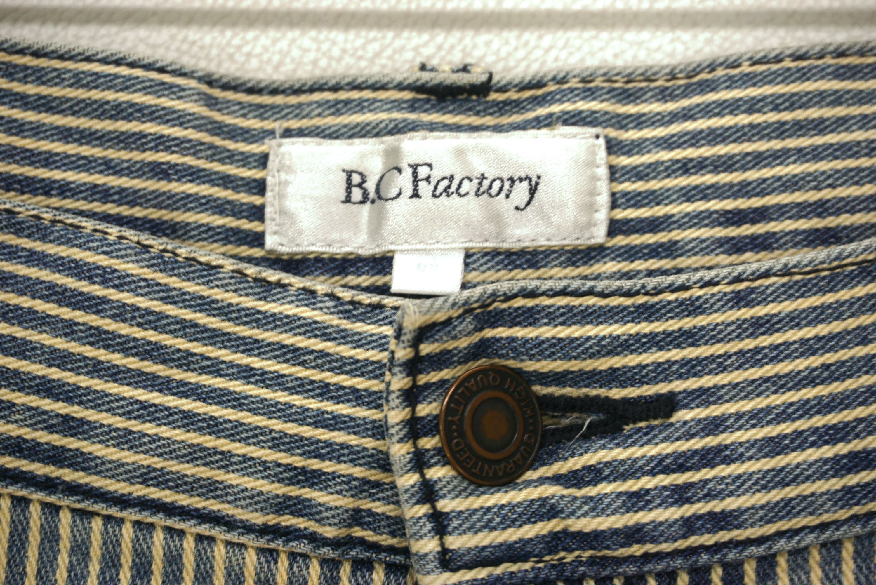 Japanese Brand BC Factory Jeans Size W33xL33 Hickory Dungarees Denim Size US 32 / EU 48 - 5 Thumbnail