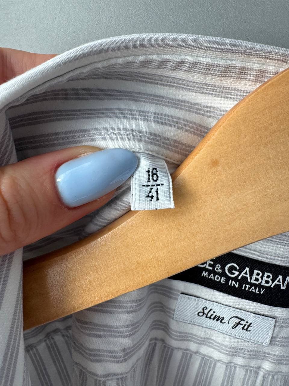 Dolce & Gabbana × Vintage Vintage Dolce&Gabbana Striped shirt button ups luxury Size US M / EU 48-50 / 2 - 3 Thumbnail