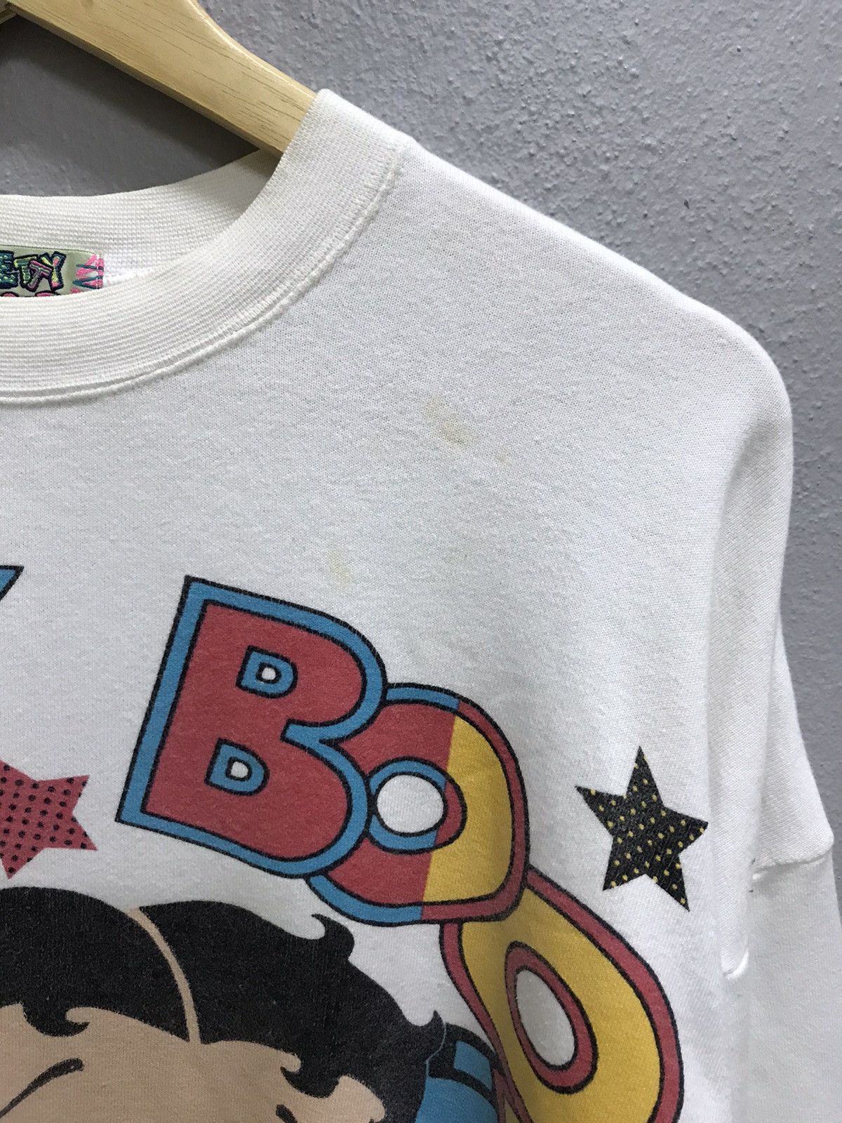 Cartoon Network VINTAGE 90s BETTY BOOP FLEISCHER STUDIOS SWEATSHIRT Size US L / EU 52-54 / 3 - 5 Thumbnail