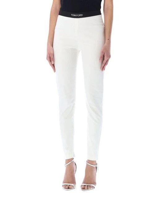 Tom Ford o1loc1c0724 PAW346 Pant in White Size 27" / US 4 / IT 40 - 1 Thumbnail