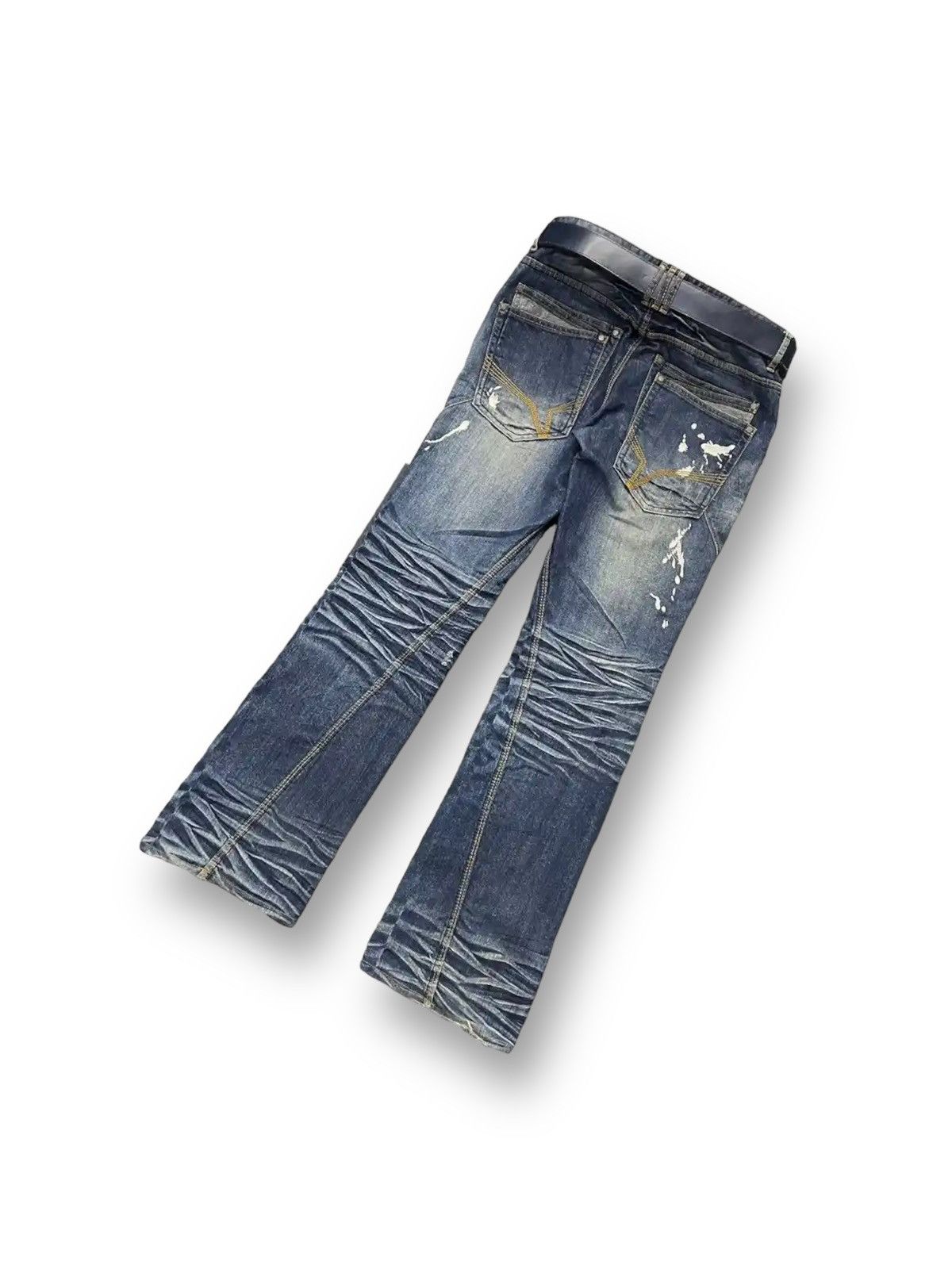 Hysteric Glamour × If Six Was Nine Vintage Hideaways Nicole Splash With Leather Vintage Belt Size US 30 / EU 46 - 10 Thumbnail