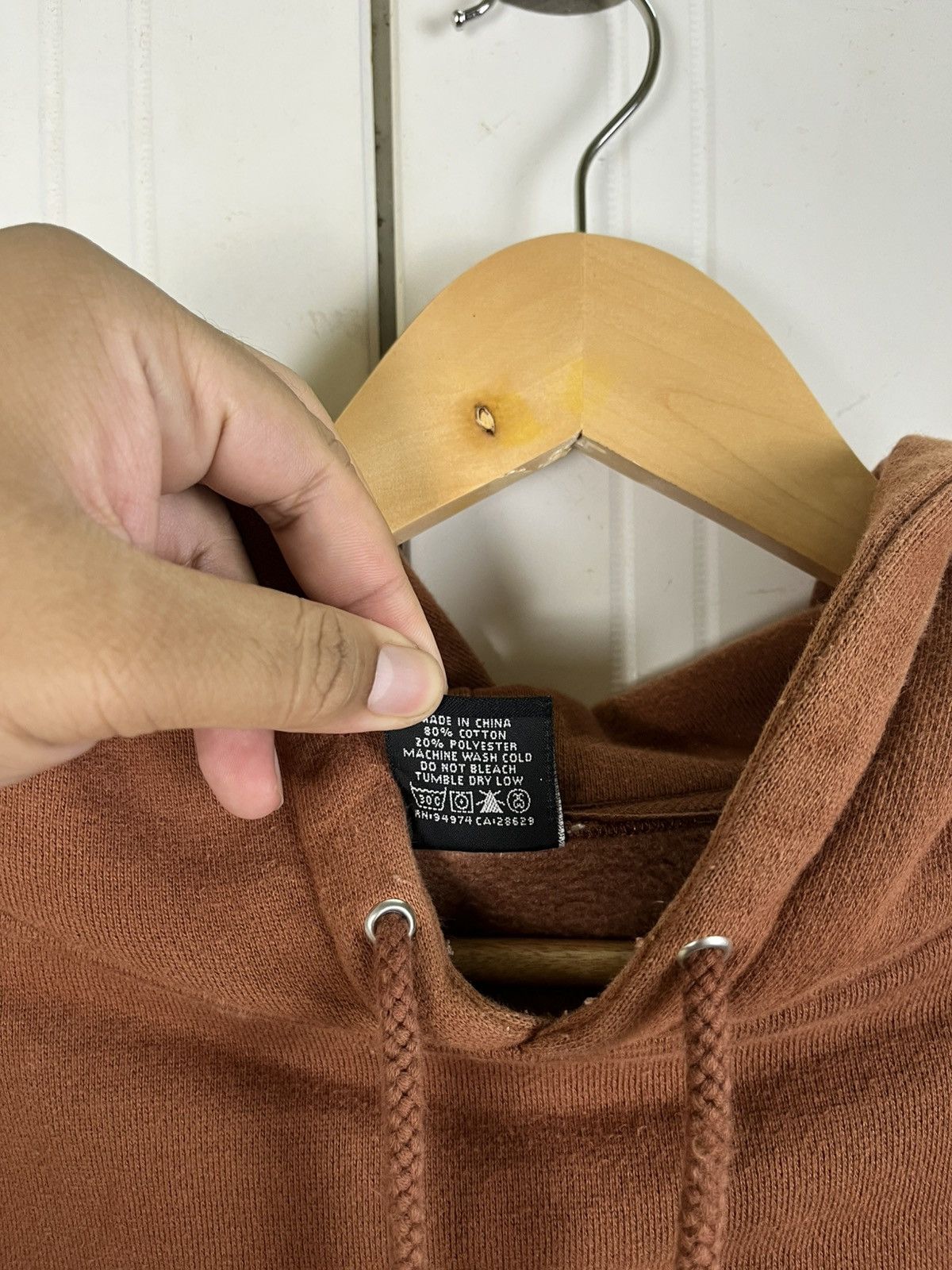 Stussy × Vintage Vintage Stussy Signature Hoodie Pullover Size US XL / EU 56 / 4 - 8 Thumbnail