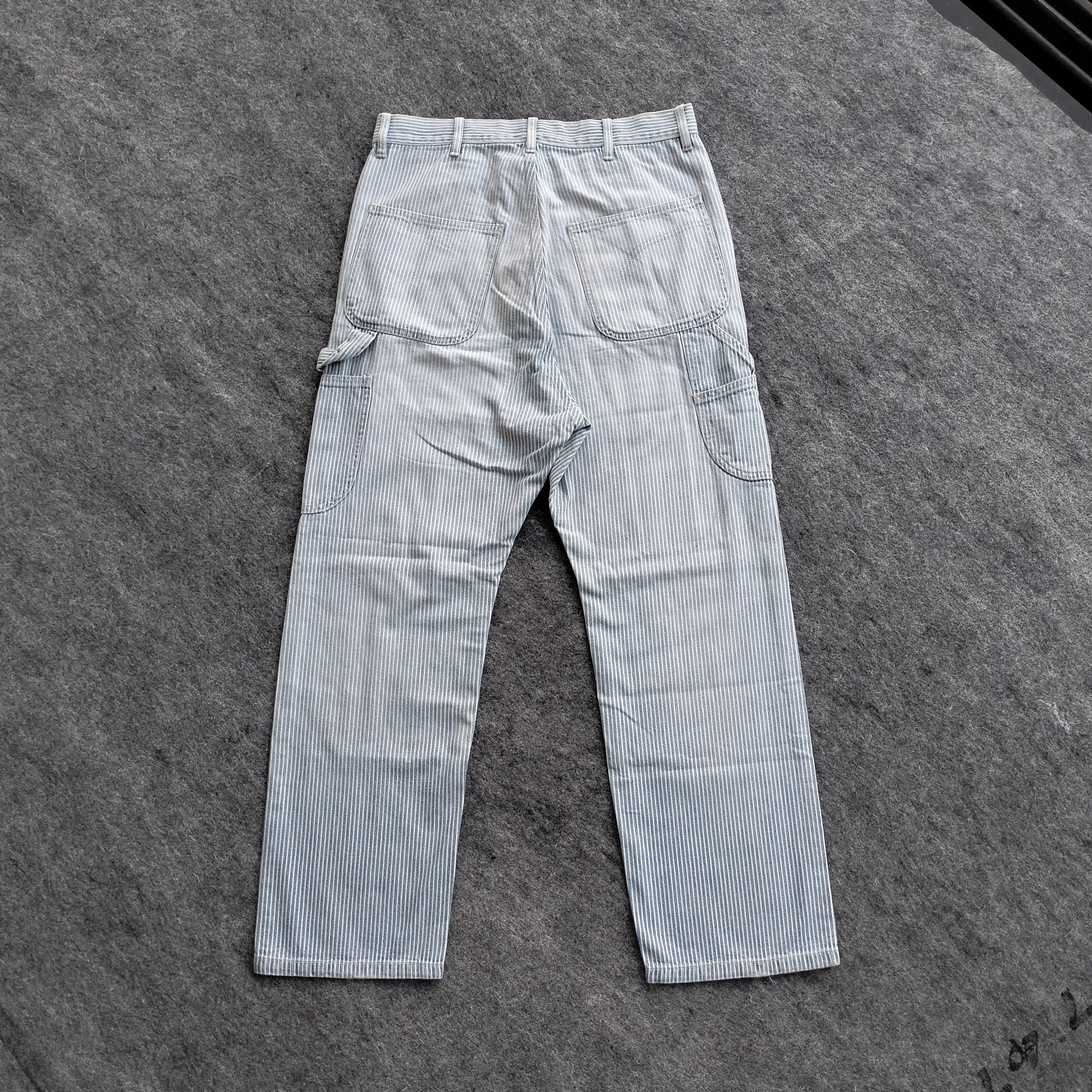 Issey Miyake Tsumori chisato "lucky" carpenter hickory pants Size US 31 - 2 Thumbnail