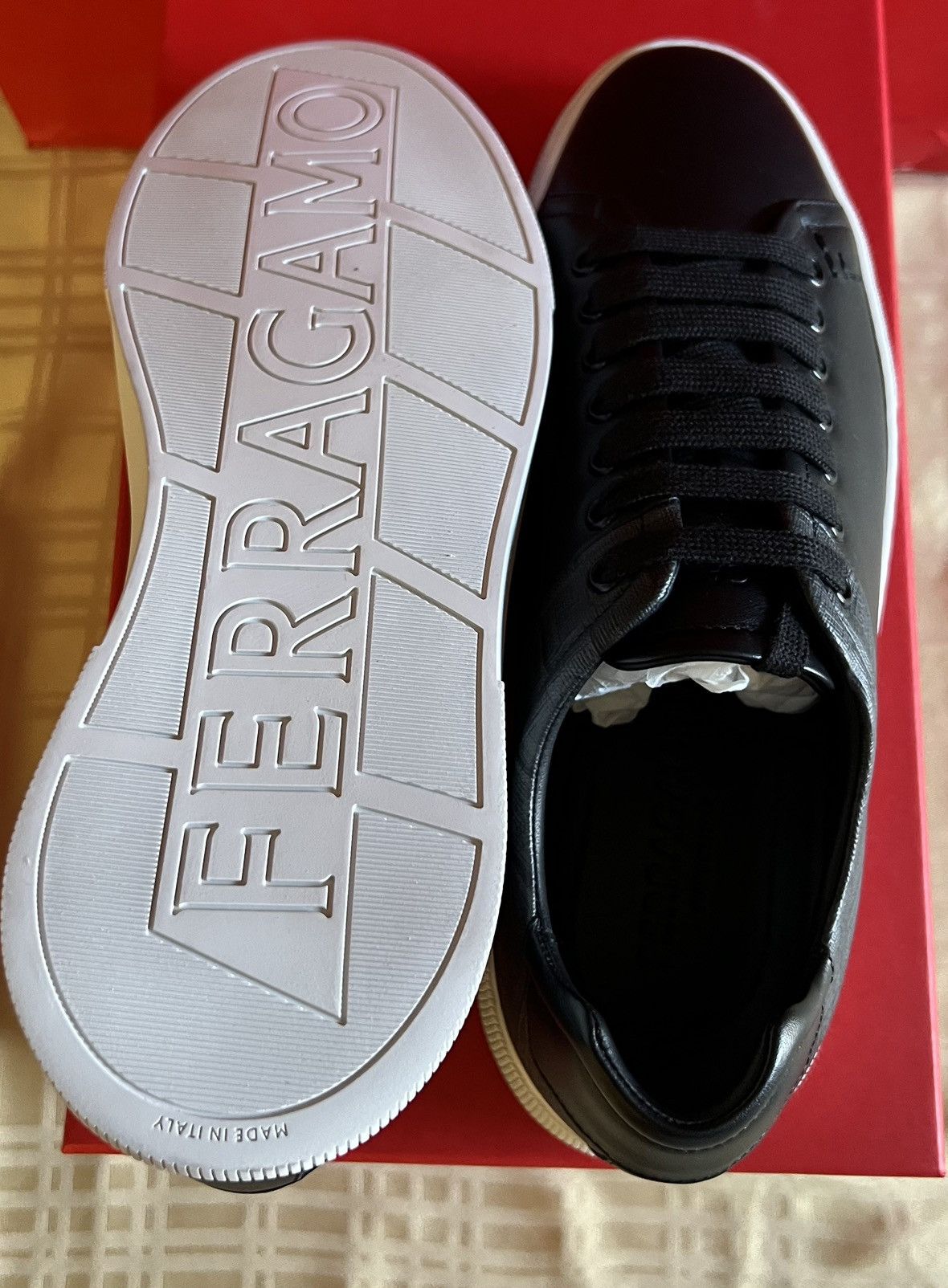 Salvatore Ferragamo Low top sneaker Clayton JCQ Size US 7.5 / EU 40-41 - 4 Thumbnail