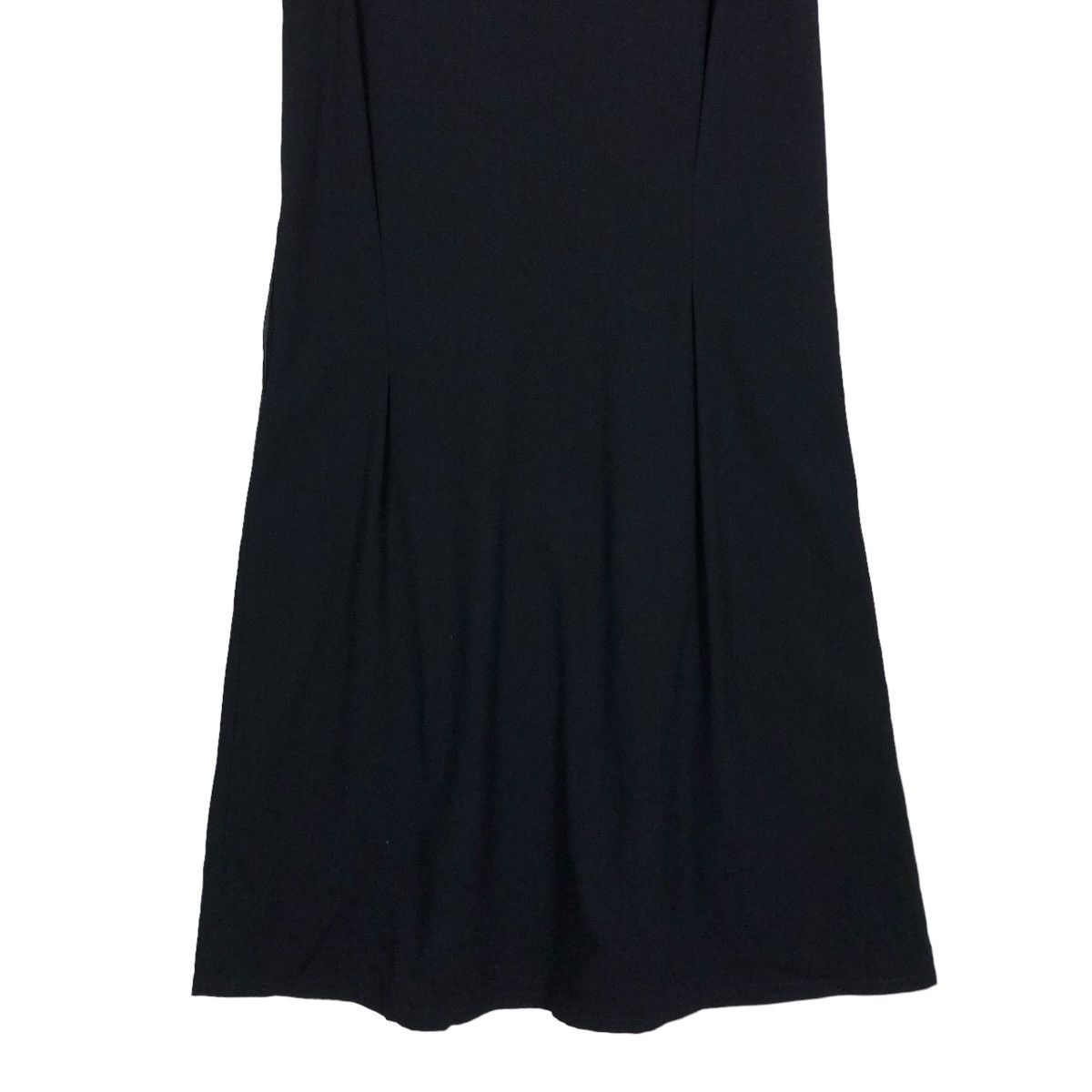 Yohji Yamamoto 🔥RICH BLACK LONG BLOUSE SLEEVELESS Y’S YOHJI YAMAMOTO Size M / US 6-8 / IT 42-44 - 9 Thumbnail