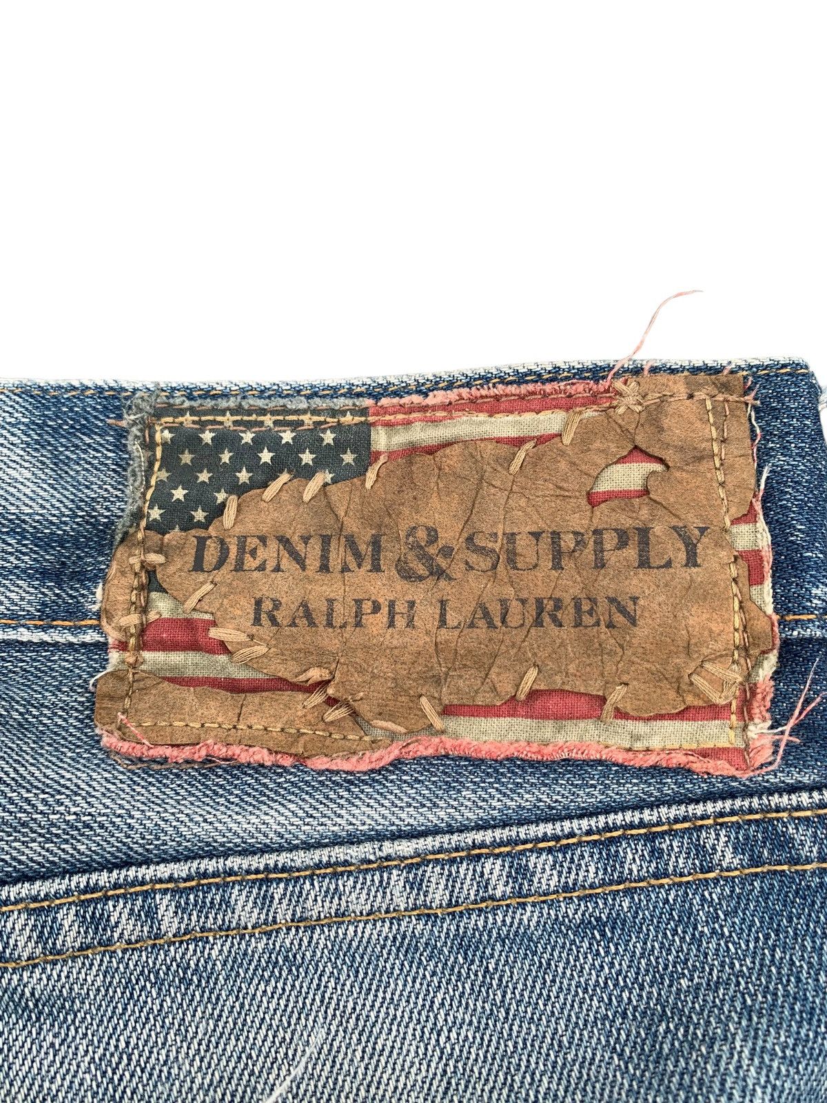 Polo Ralph Lauren DENIM & SUPPLY POLO RALPH LAUREN RL DISTRESSED DENIM Size US 35 - 9 Thumbnail