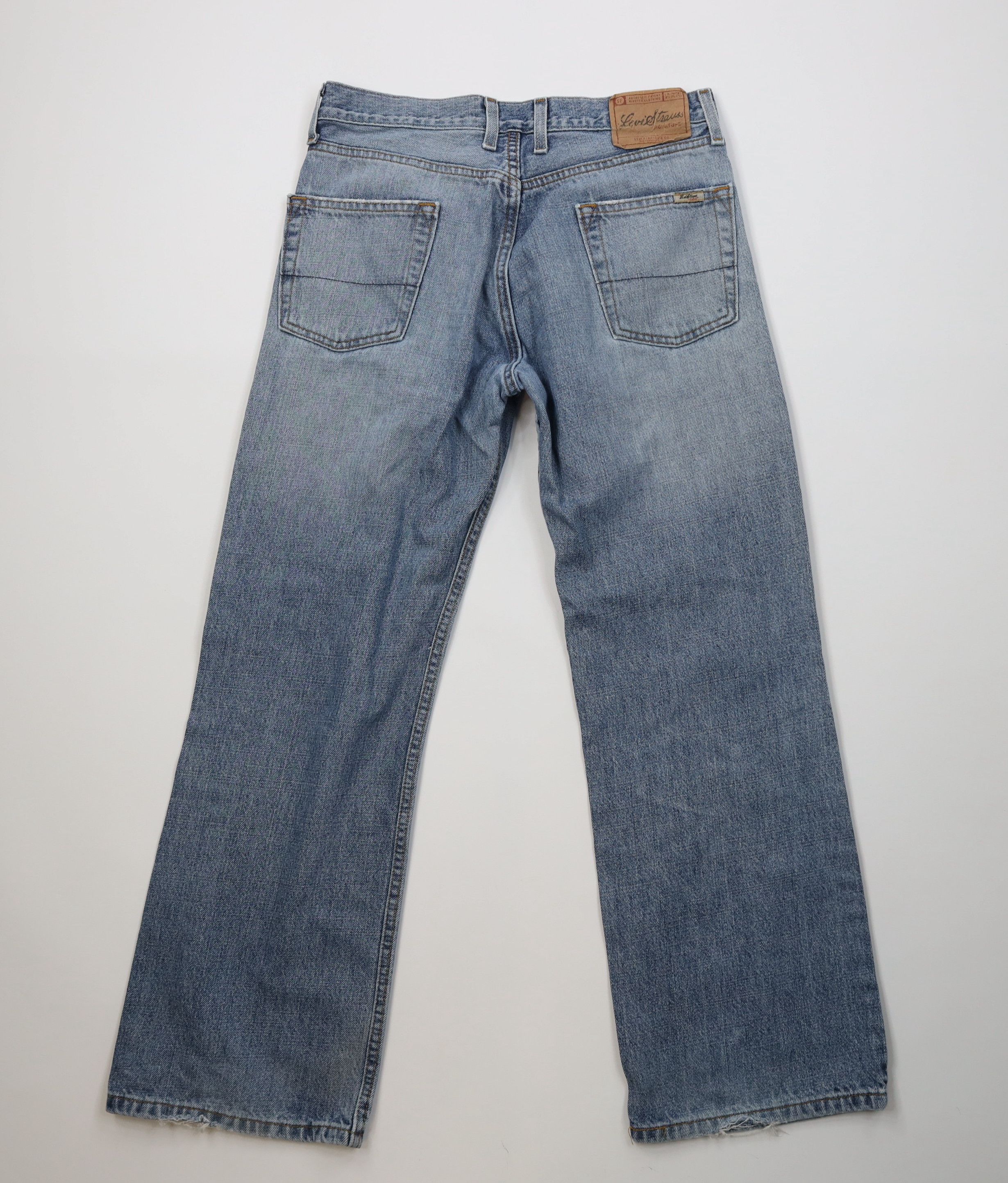 Levi's Vintage Y2K Levis Flared Bootcut Denim Jeans Blue Cotton Size US 30 / EU 46 - 11 Thumbnail