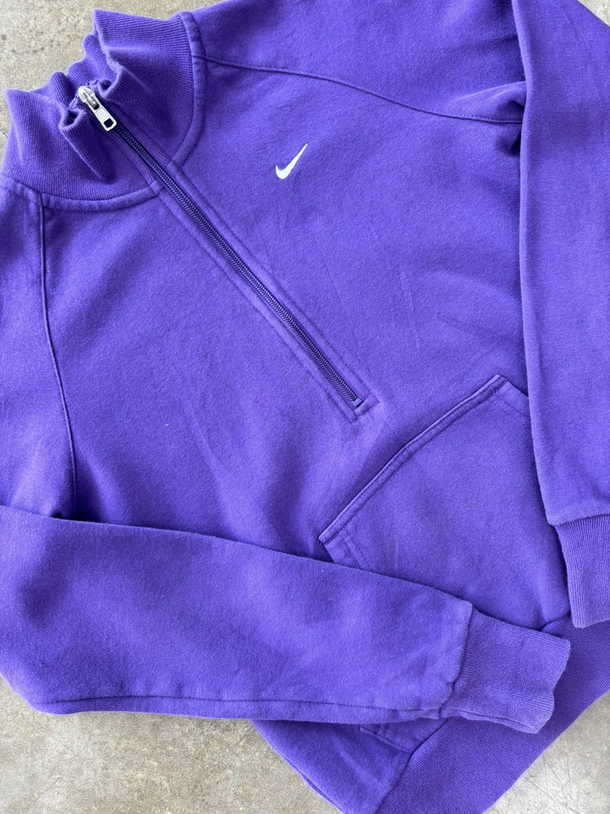 Nike × Vintage Vintage Nike Athletic Dept. Quarter-Zip Jacket Medium Size US M / EU 48-50 / 2 - 1 Thumbnail