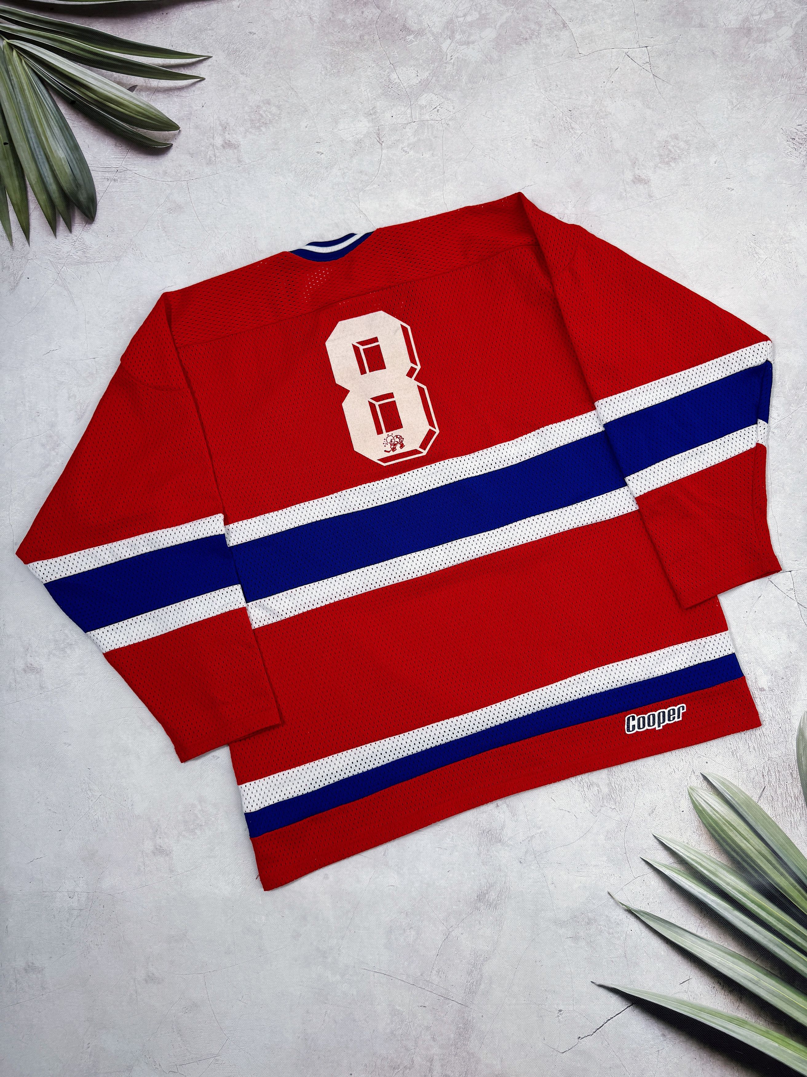 Cooper × NHL Vintage Montreal Canadians Hockey Jersey NHL #8 by Cooper Size US L / EU 52-54 / 3 - 19 Thumbnail