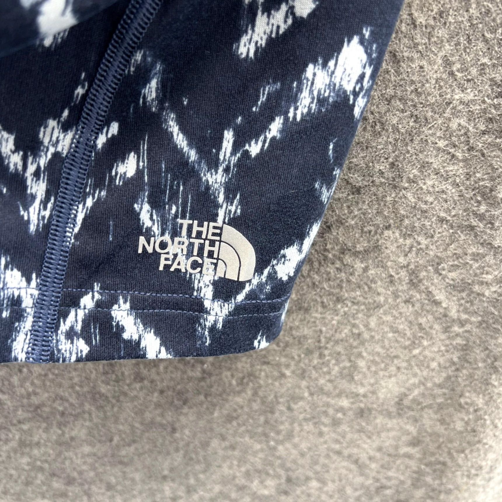 The North Face VINTAGE The North Face Dress Women Large Blue Sleeveless A-Line Casual Polyester Long Geometric Pattern Blue Womens L Size L / US 10 / IT 46 - 7 Thumbnail