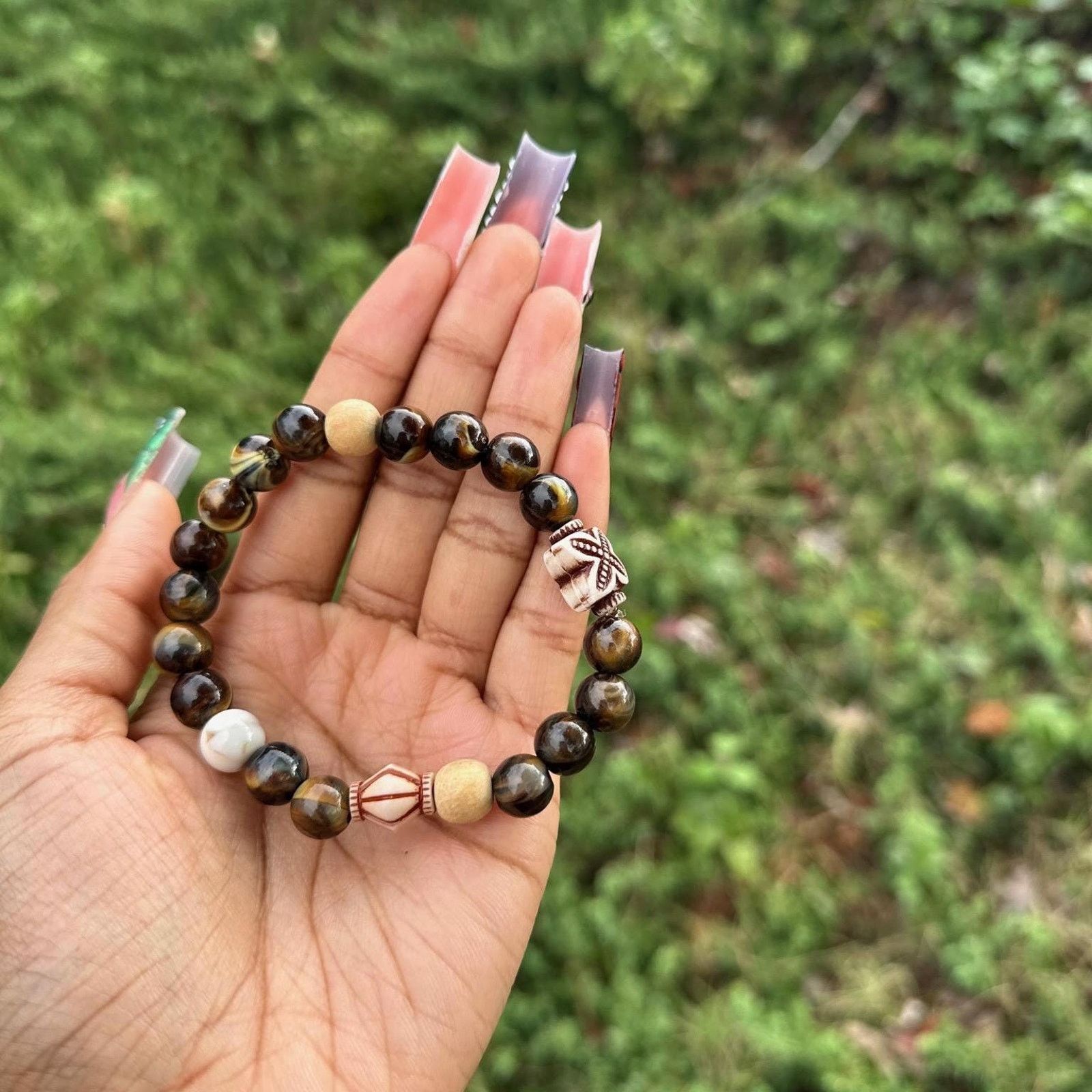 Other African handcarved ethnic tribal beaded bracelets Size ONE SIZE - 4 Thumbnail