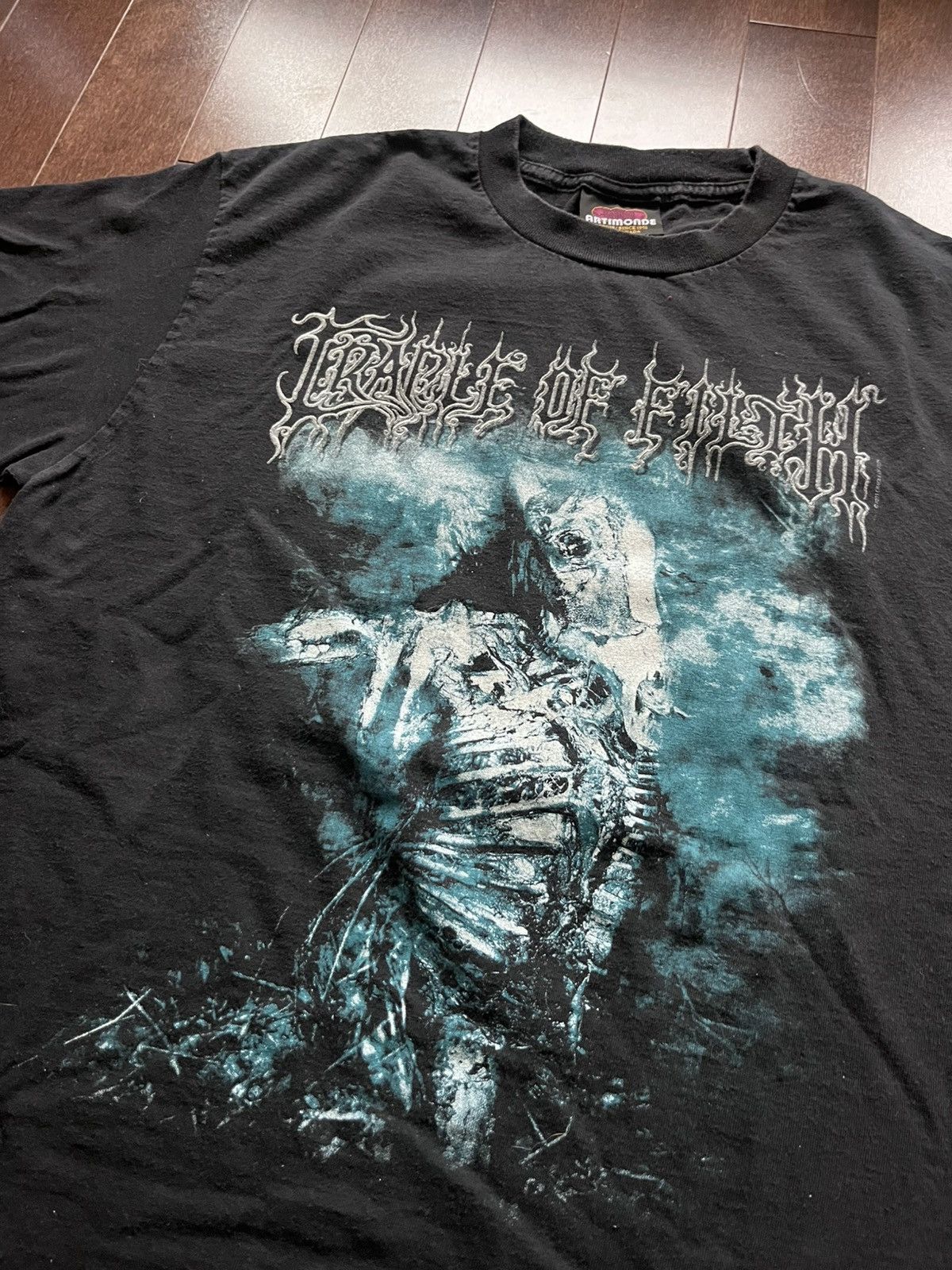 Other Vintage Cradle of Filth Artimonde ‘05 Death Metal Band Shirt Size US L / EU 52-54 / 3 - 2 Thumbnail