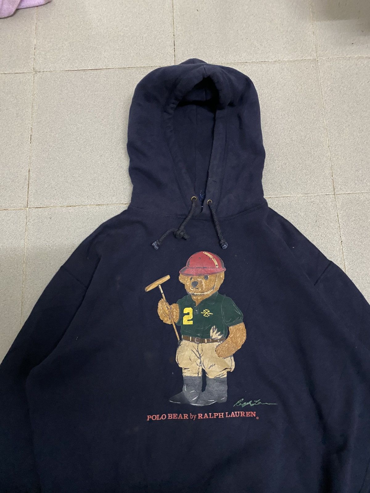 Polo Ralph Lauren Vintage Polo bear By Ralph Lauren Hoodies Size US L / EU 52-54 / 3 - 2 Thumbnail